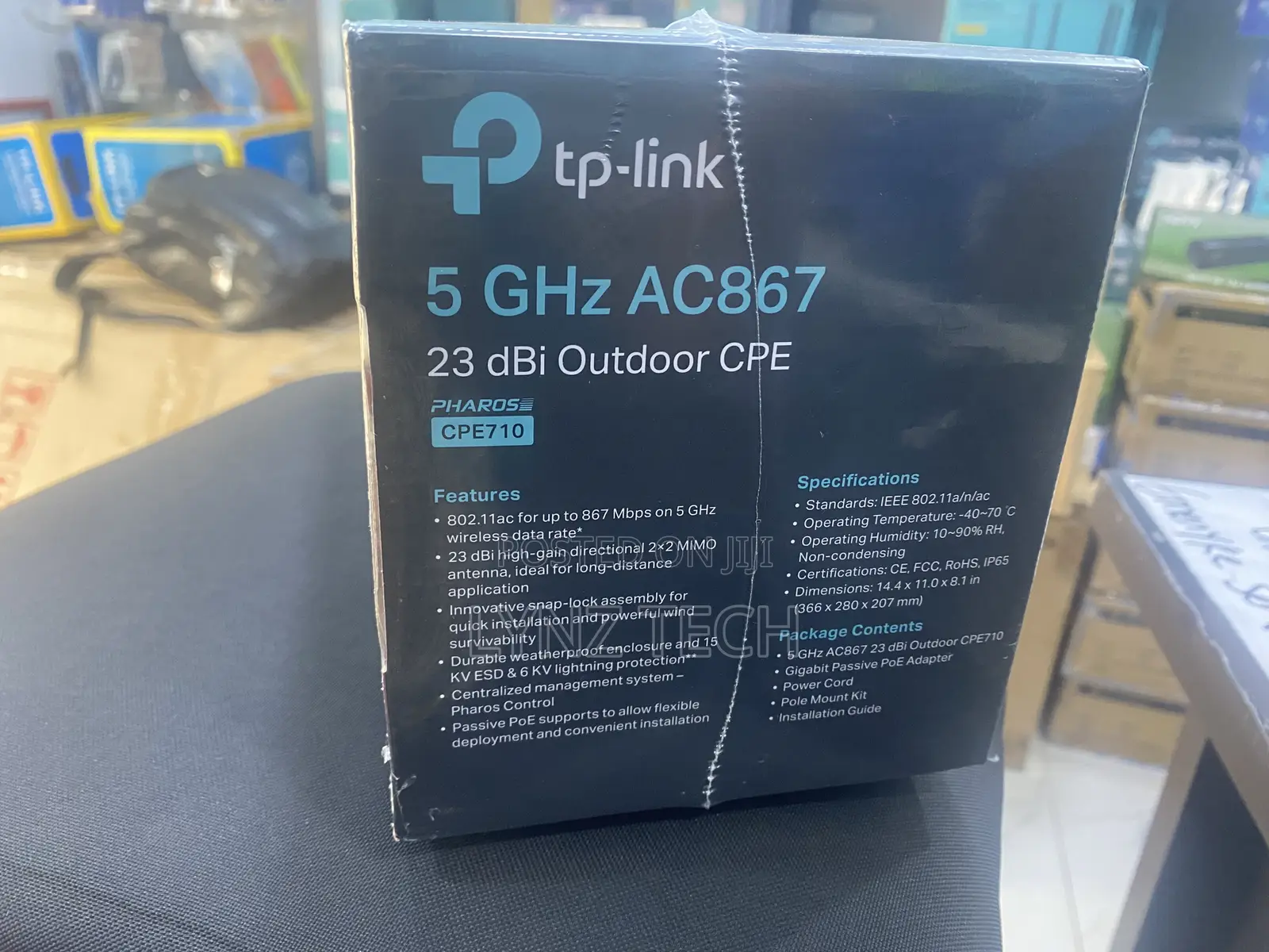 Tplink 5ghz Ac867 23 Dbi Outdoor Cpe 710