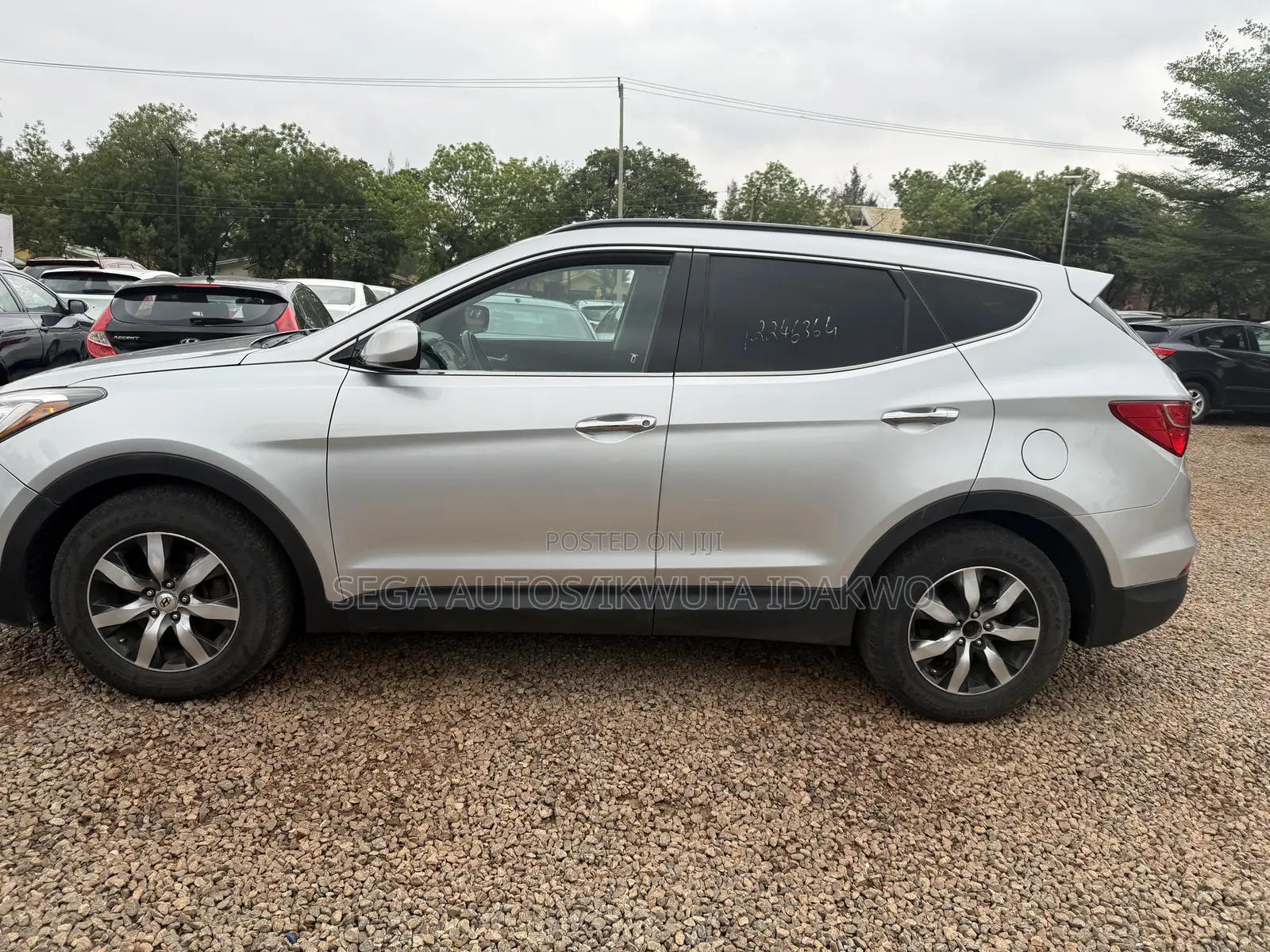Hyundai Santa Fe GLS 4dr SUV AWD (3.3L 6cyl 6A) 2015 Silver