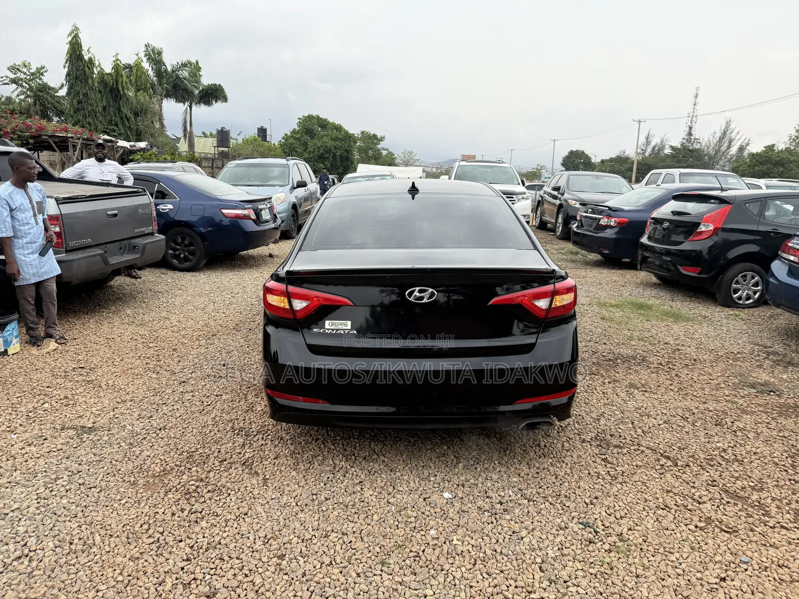 Hyundai Sonata Sport 4dr Sedan (2.4L 4cyl 6A) 2015 Black