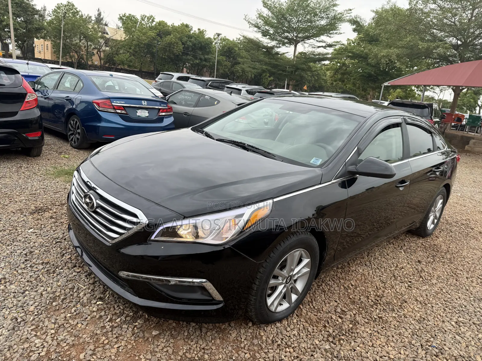 Hyundai Sonata Sport 4dr Sedan (2.4L 4cyl 6A) 2015 Black