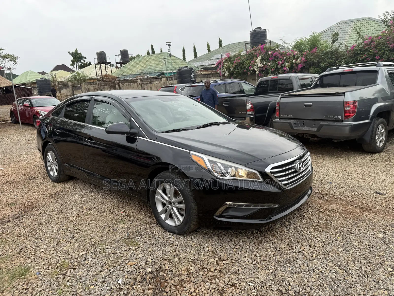Hyundai Sonata Sport 4dr Sedan (2.4L 4cyl 6A) 2015 Black