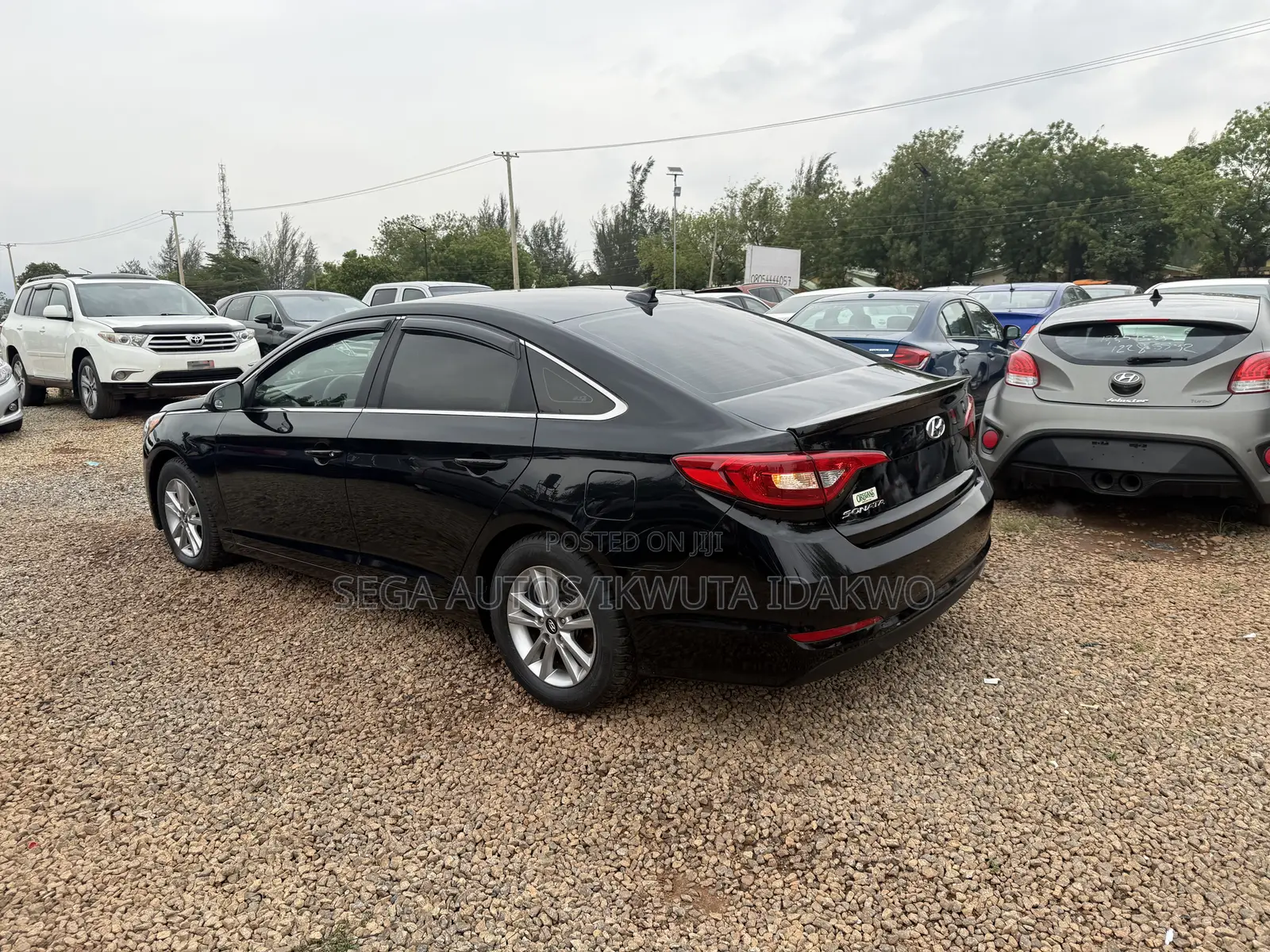 Hyundai Sonata Sport 4dr Sedan (2.4L 4cyl 6A) 2015 Black