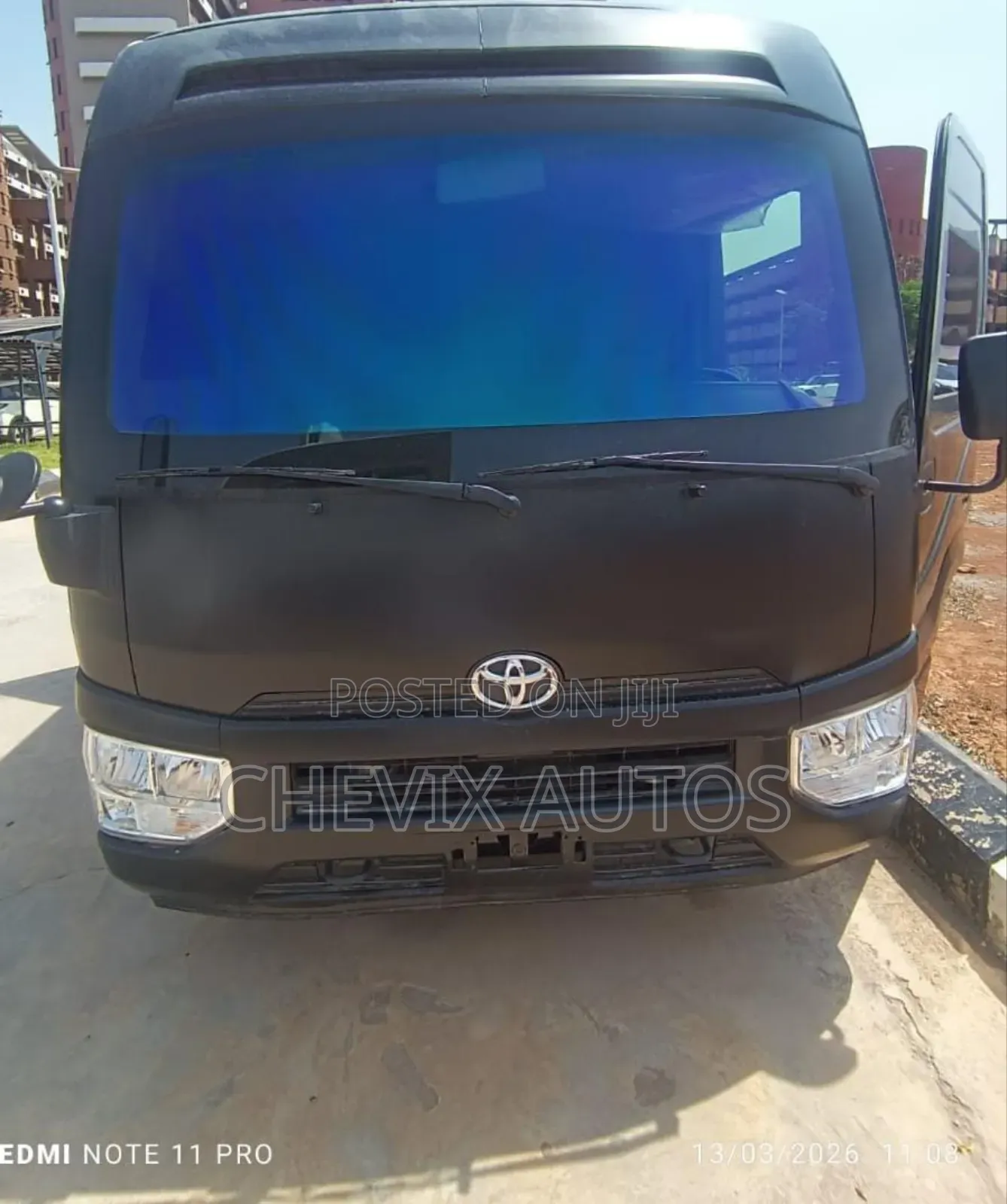 New Toyota Coaster 2025 Black