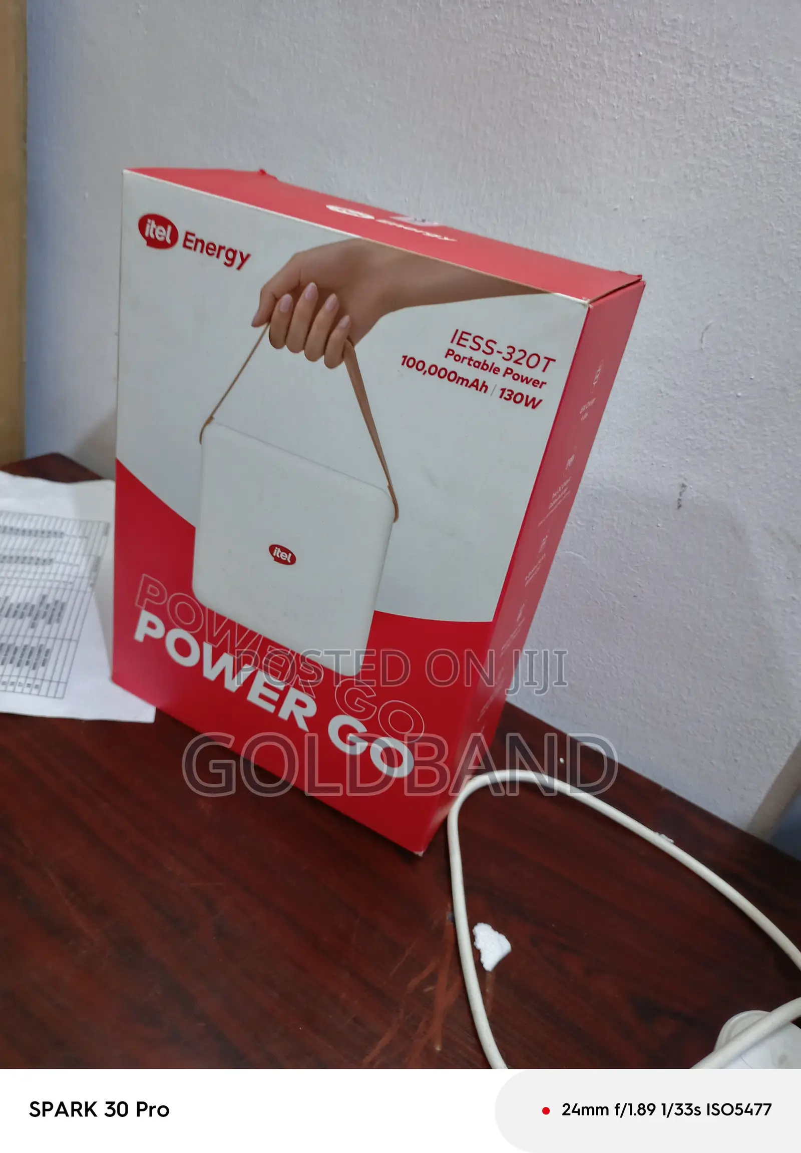 Itel Power Go Iess-320t Portable Power Station