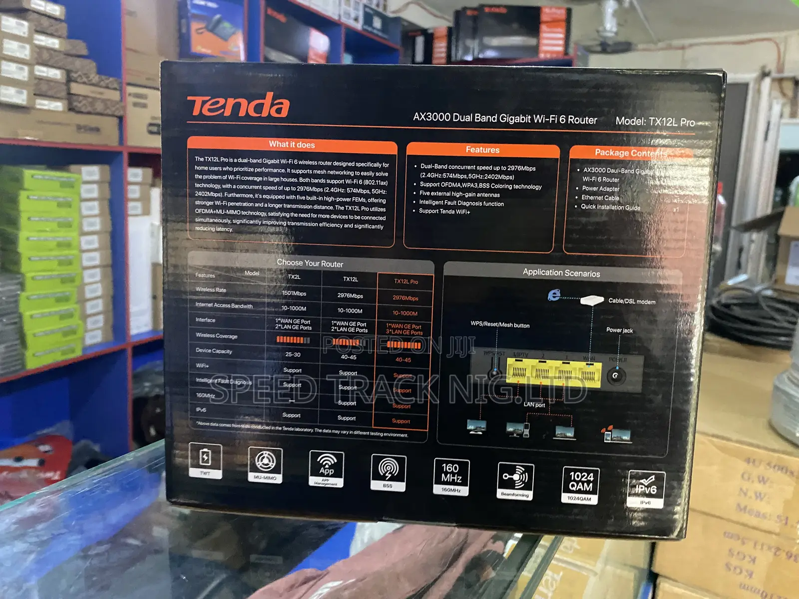 Tenda Ax3000 Wifi 6 Router – Super Fast Reliable Internet