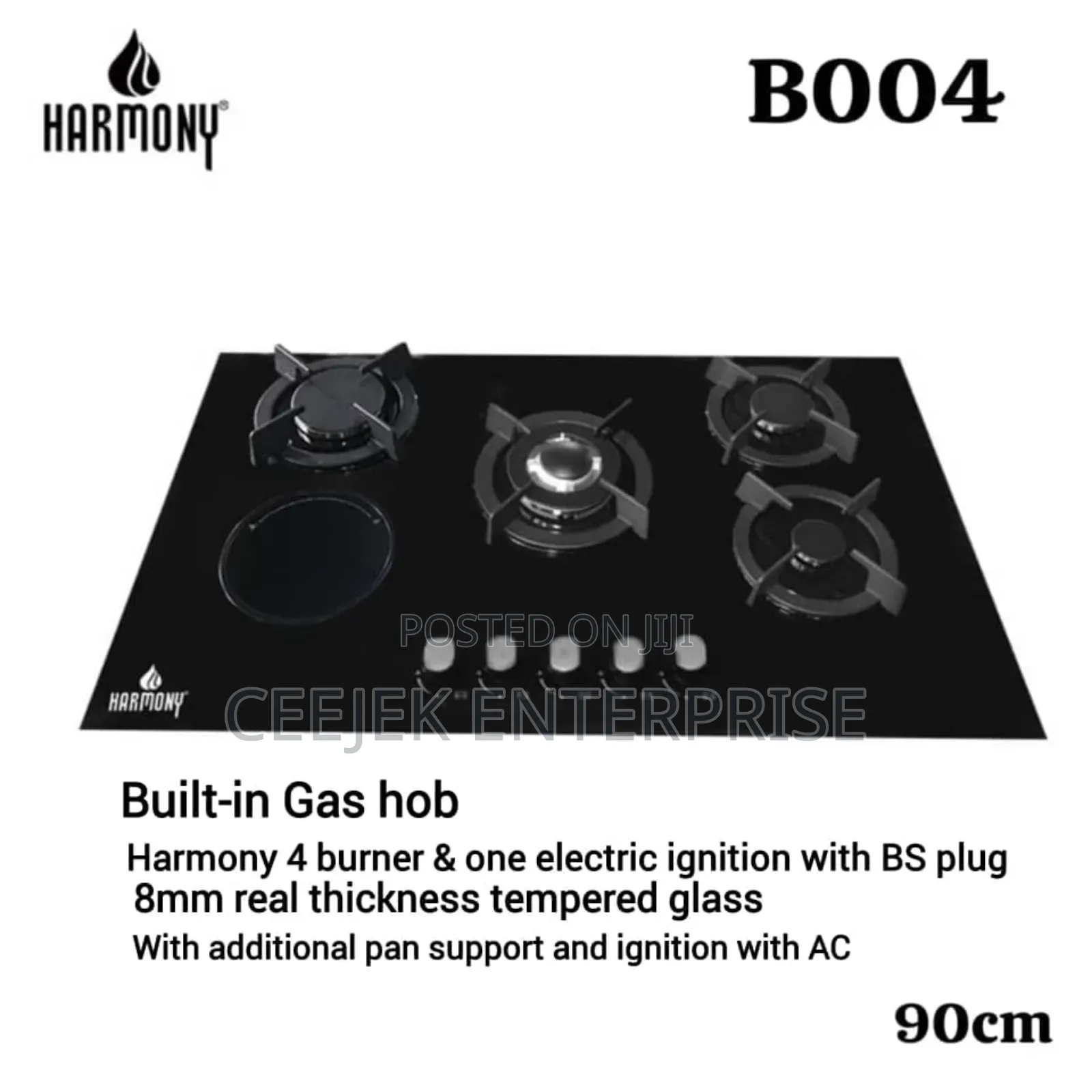 4 Burner Gas With 1 Electric Cooker