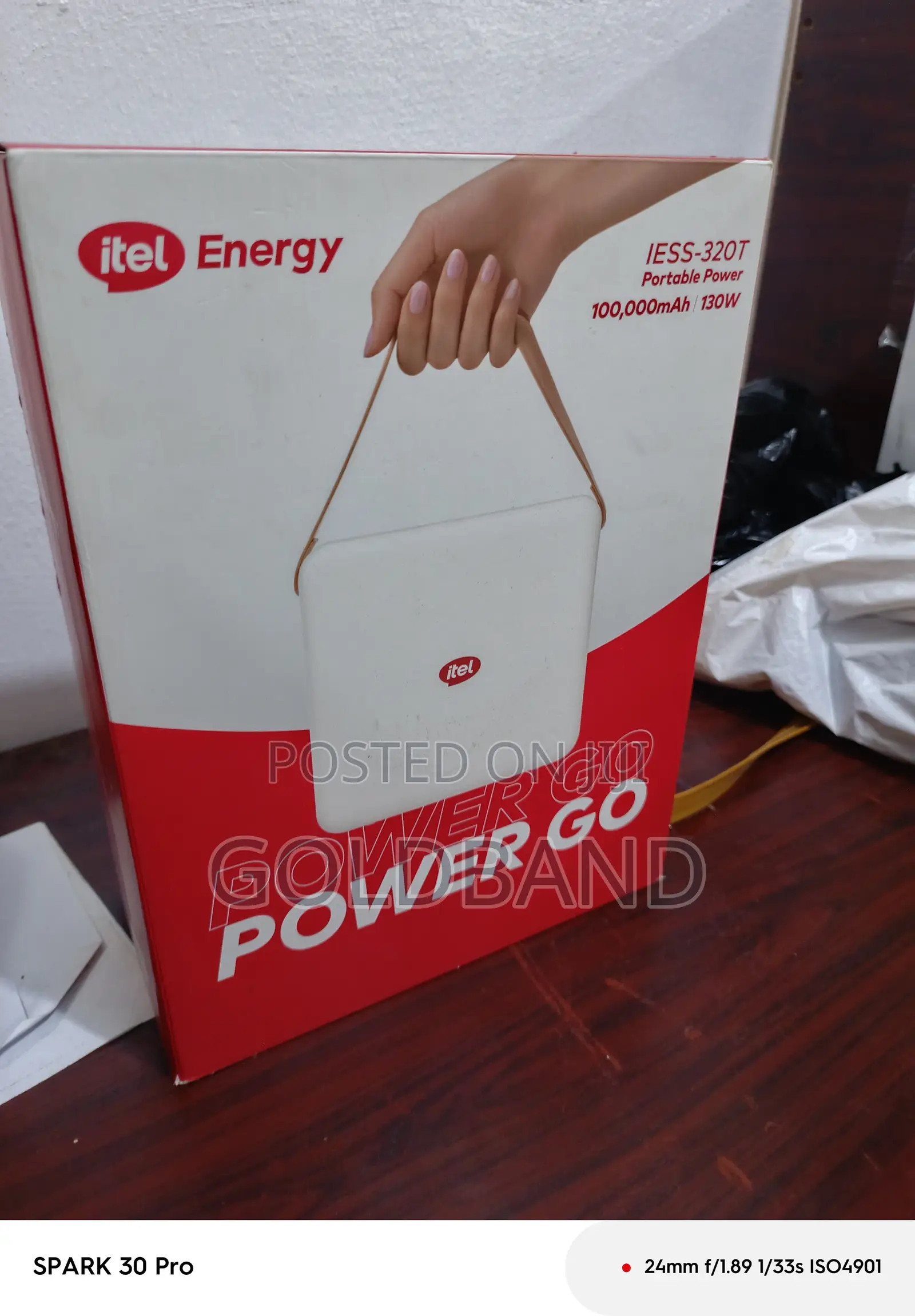 Itel Power Go Portable Energy Station 320t