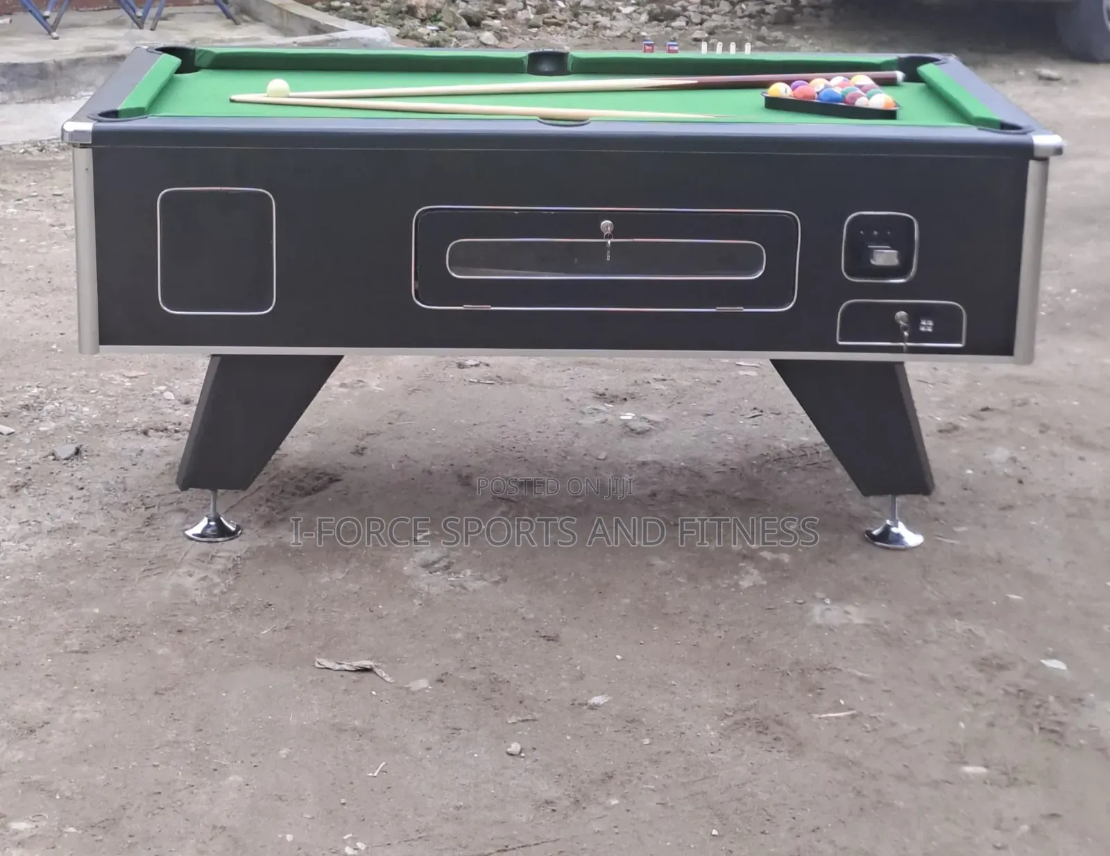 Marble and Coin Snooker Board