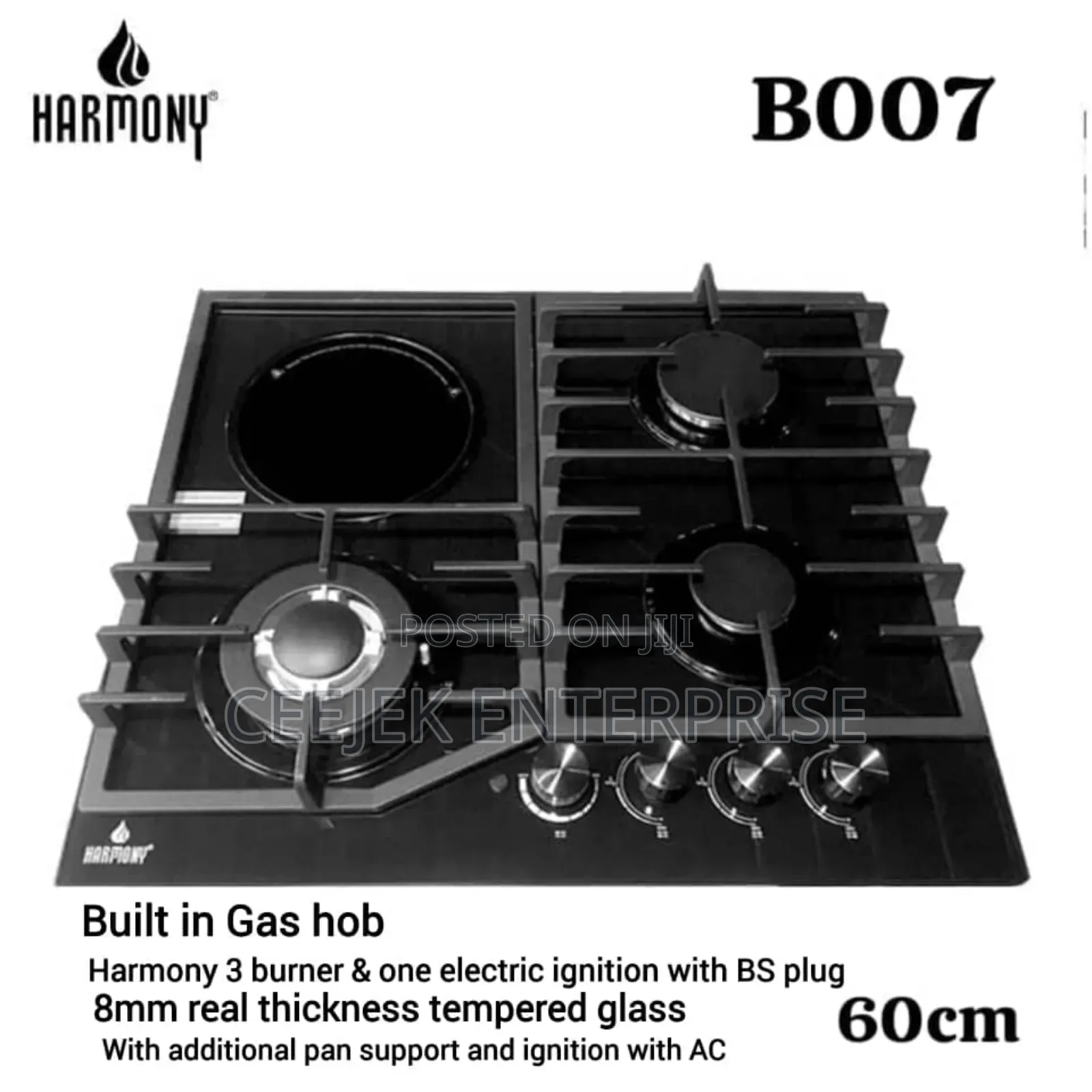 3 Burner Gas and 1 Electric Cooker