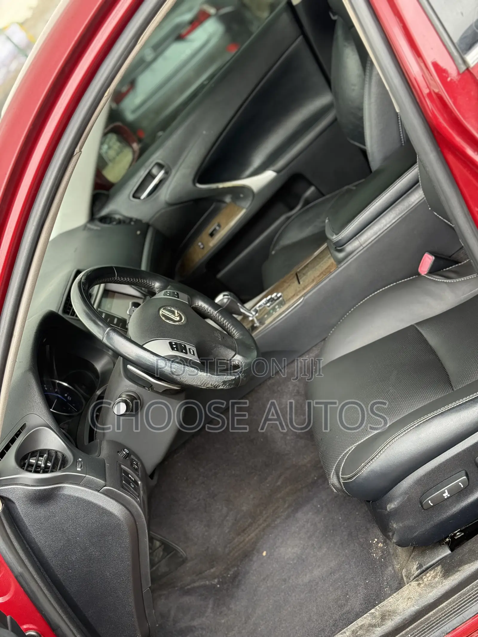 Lexus IS 350 2012 Red