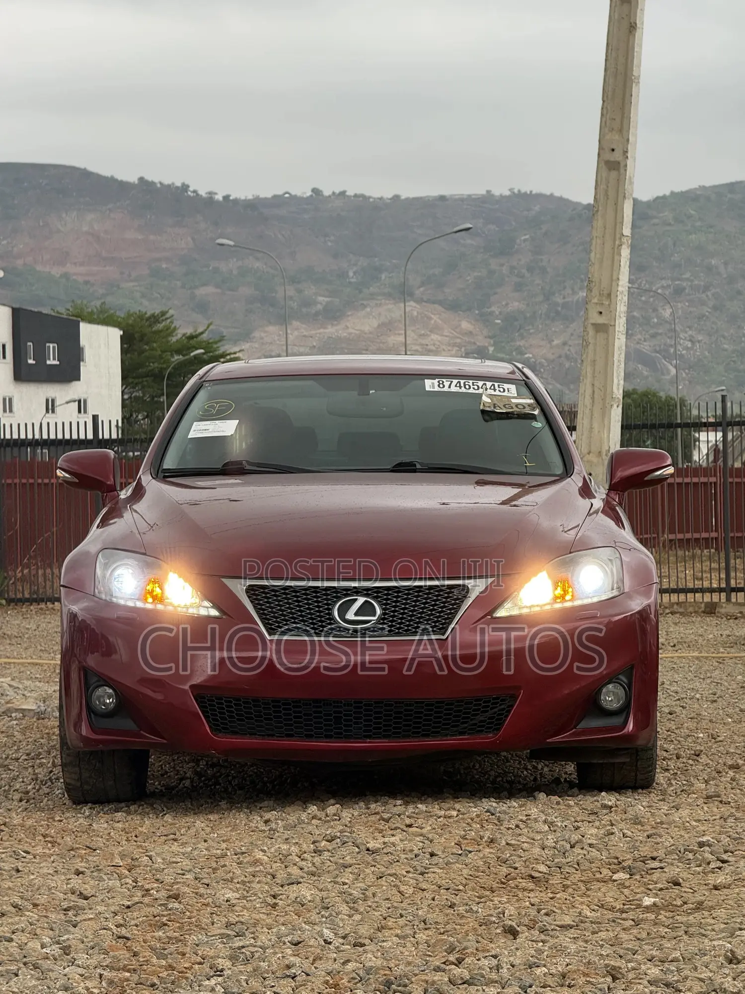 Lexus IS 350 2012 Red