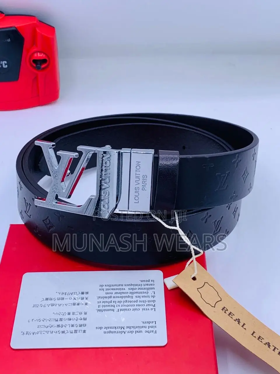Louis Vuitton Belt All Colors Available