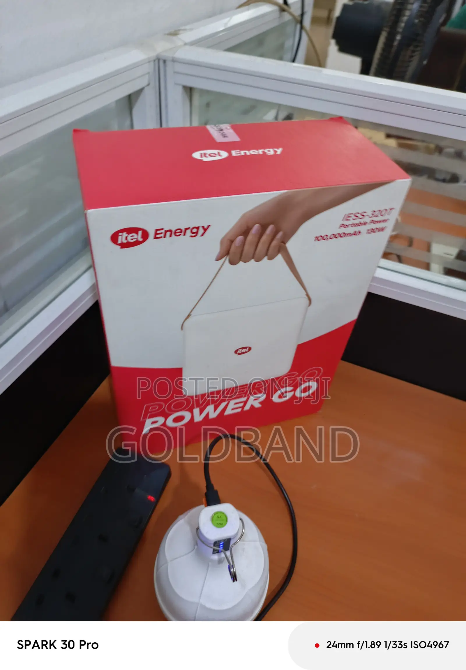 Itel Iess-320t Rechargeable Backup Power