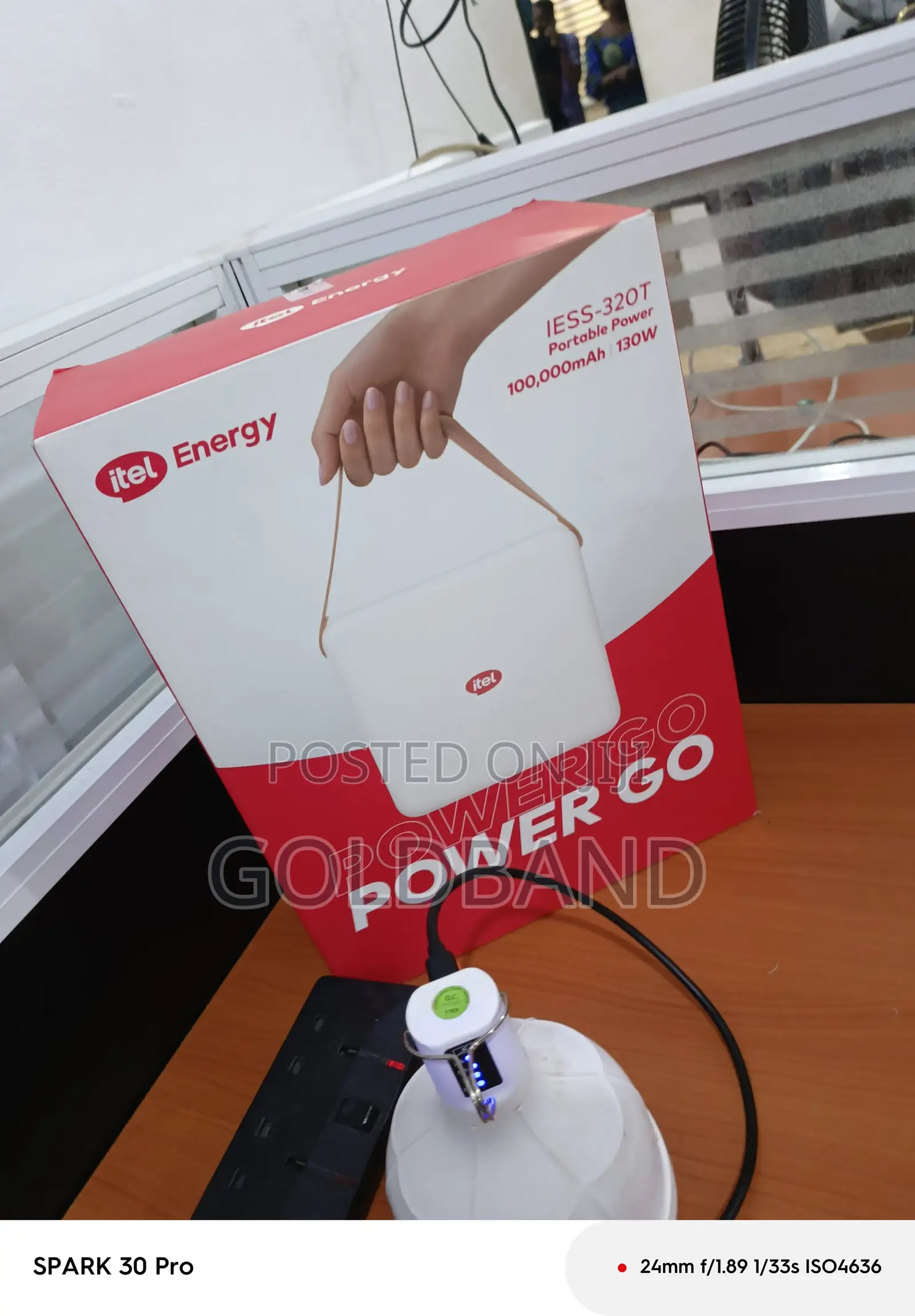 Itel Iess-320t Rechargeable Backup Power