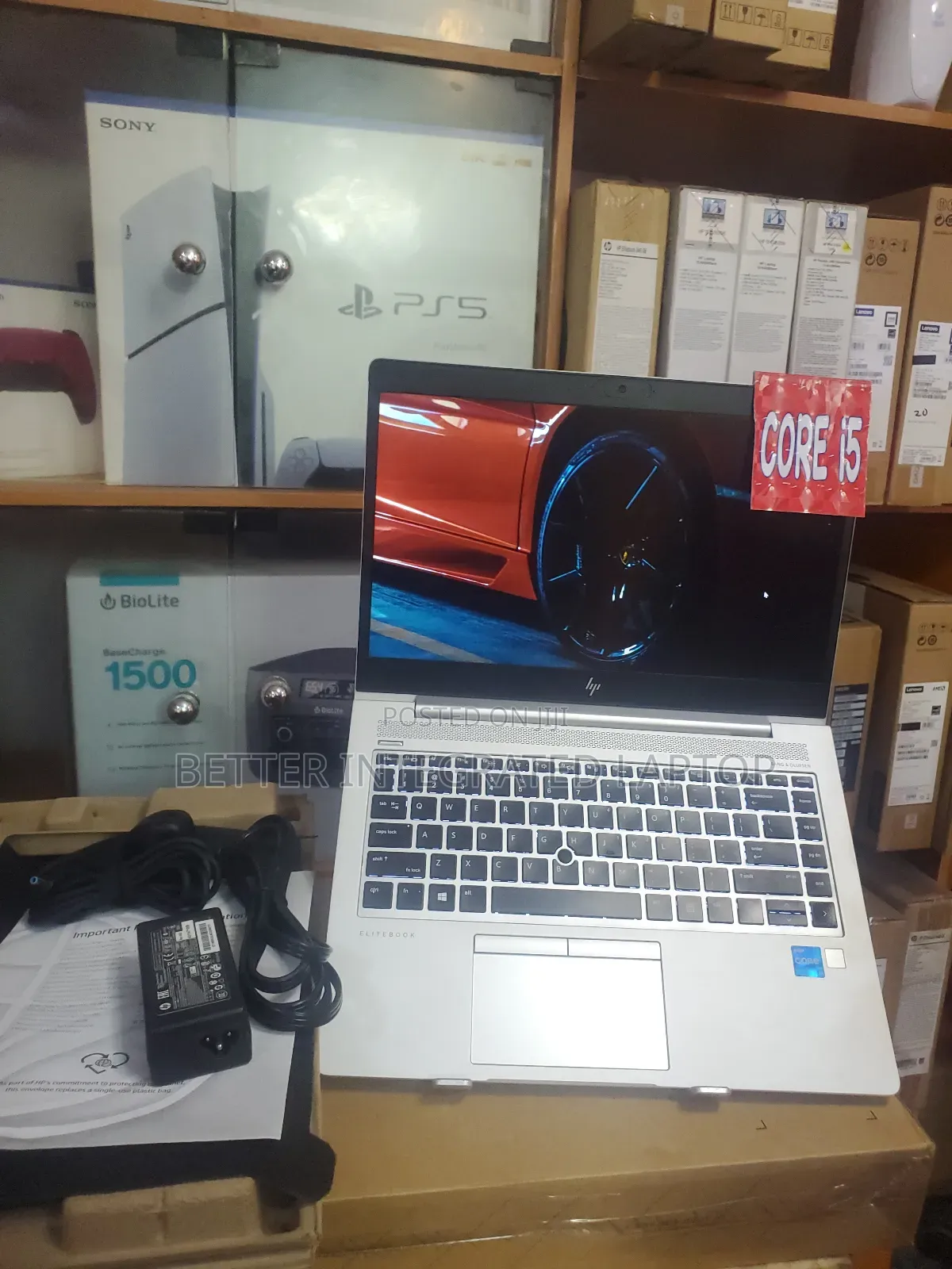New Laptop HP EliteBook 830 G6 16GB Intel Core 5 SSD 256GB
