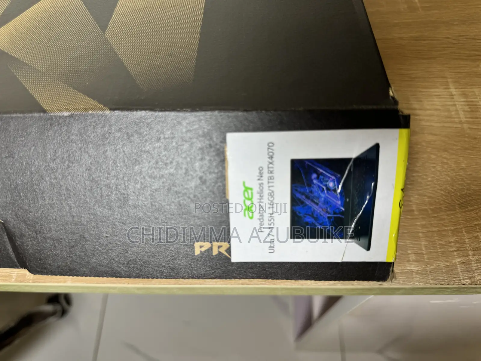 Laptop Acer Predator Helios Neo 14 16GB Intel Core Ultra 7 SSD 1T