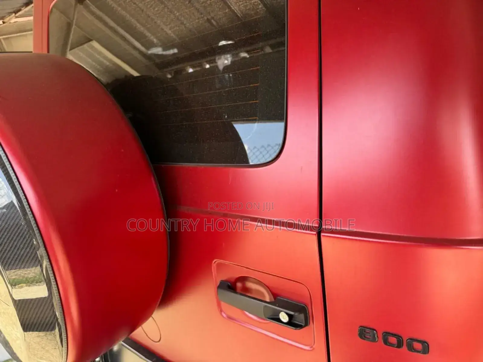 New Mercedes-Benz Brabus G 800 2025 Red