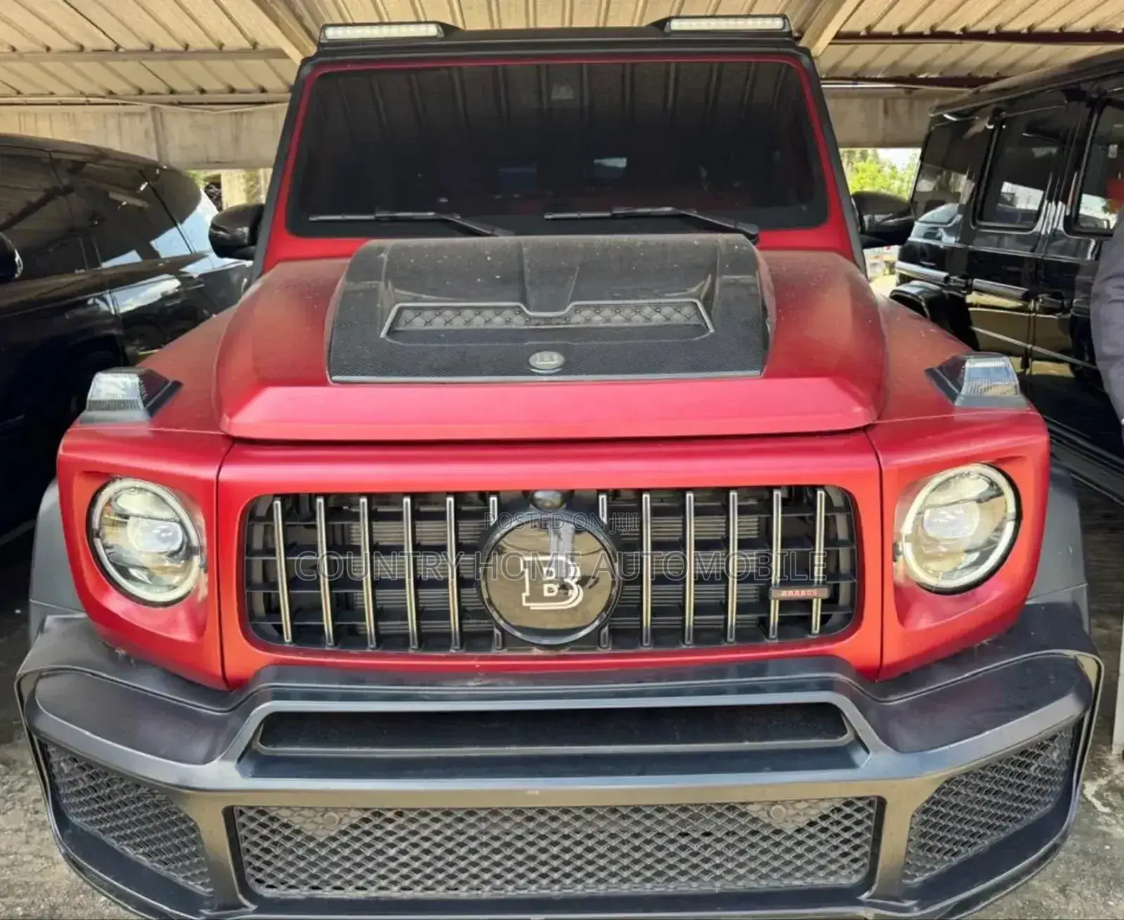 New Mercedes-Benz Brabus G 800 2025 Red
