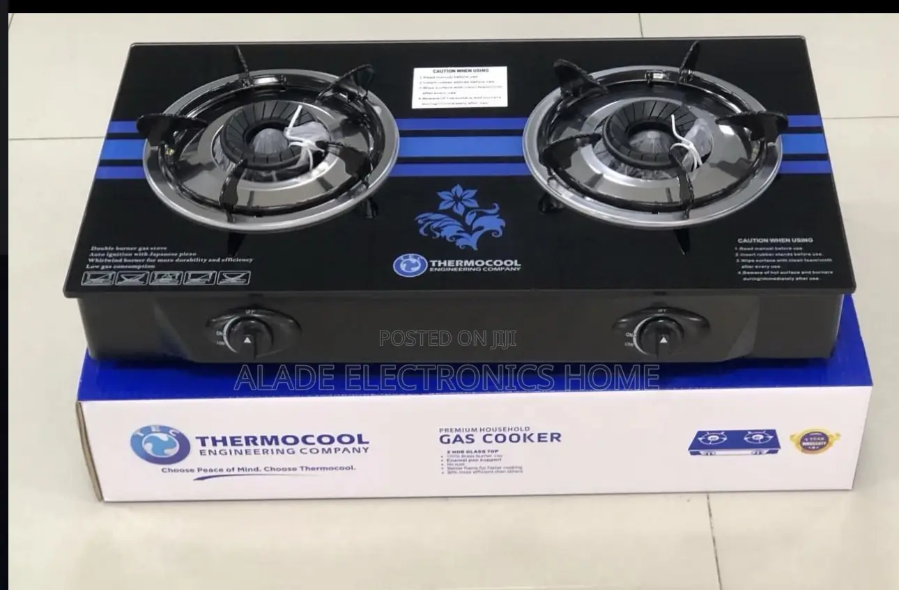 Thermocool Table Glass Top Burner. (Anti Rust) 5yrs Waranty