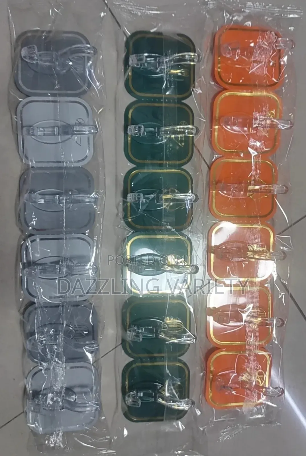6 in 1 Multifunctional Colourful Wall Hooks