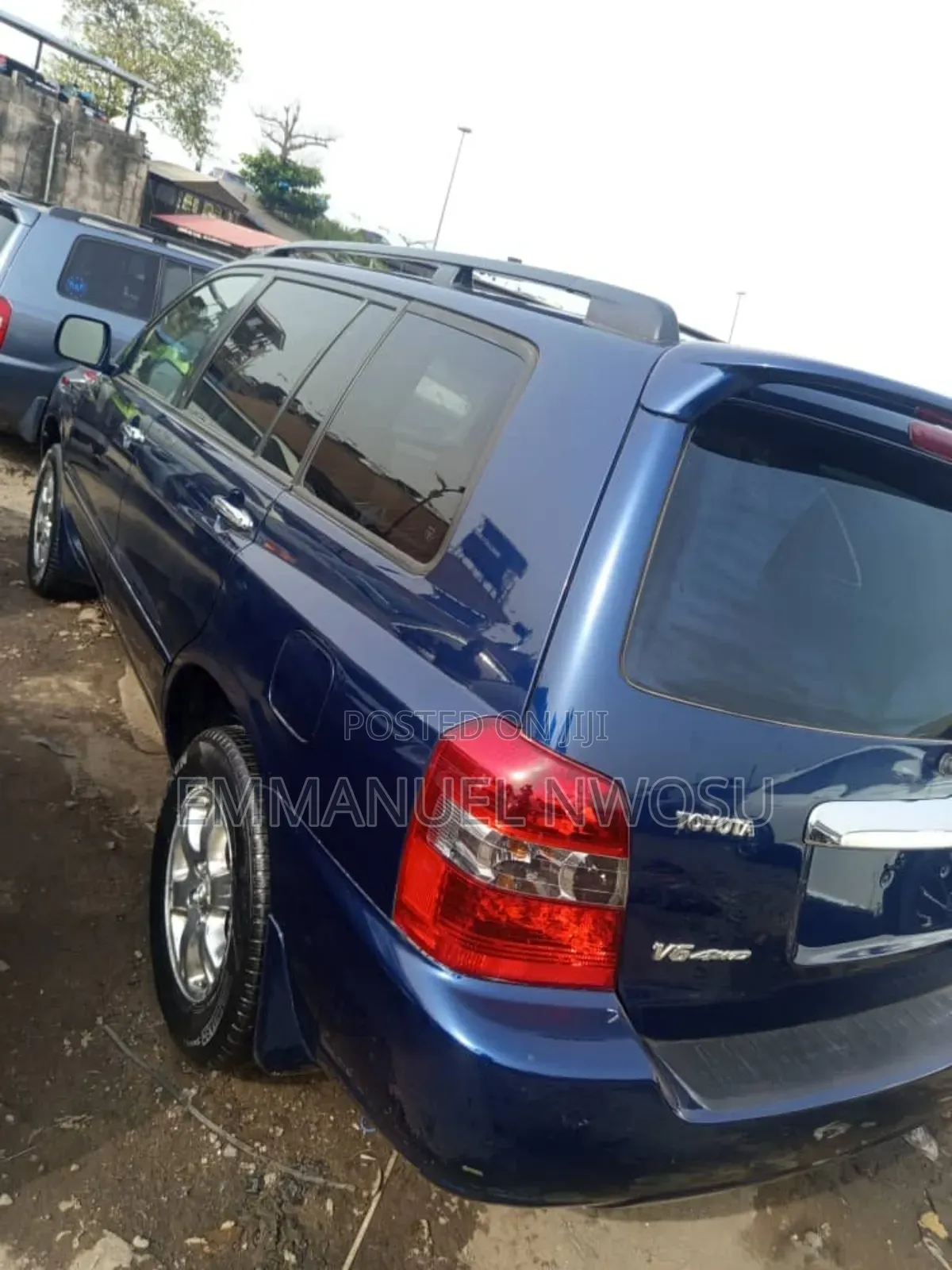 Toyota Highlander V6 4x4 2006 Blue