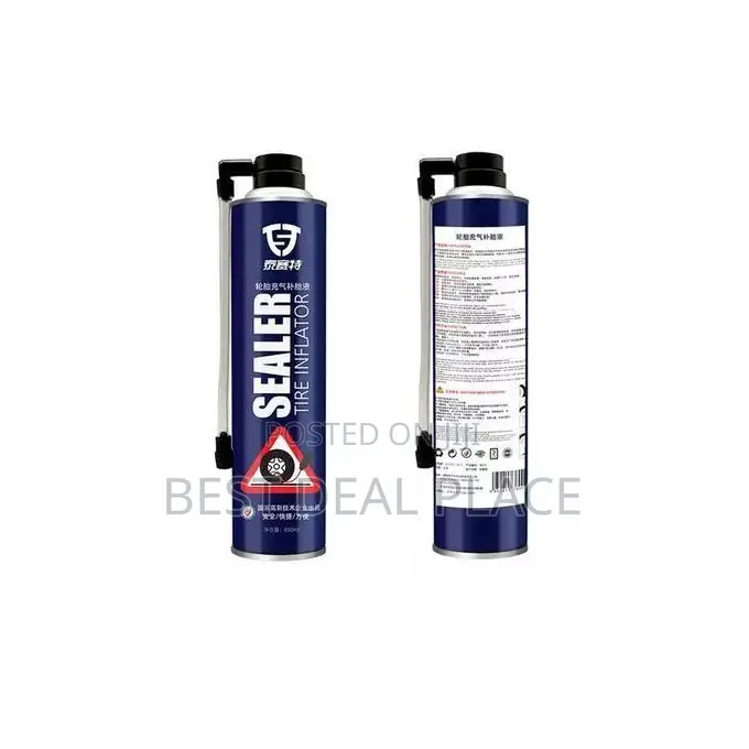 3pcs Tire Sealer and Inflator 650ml