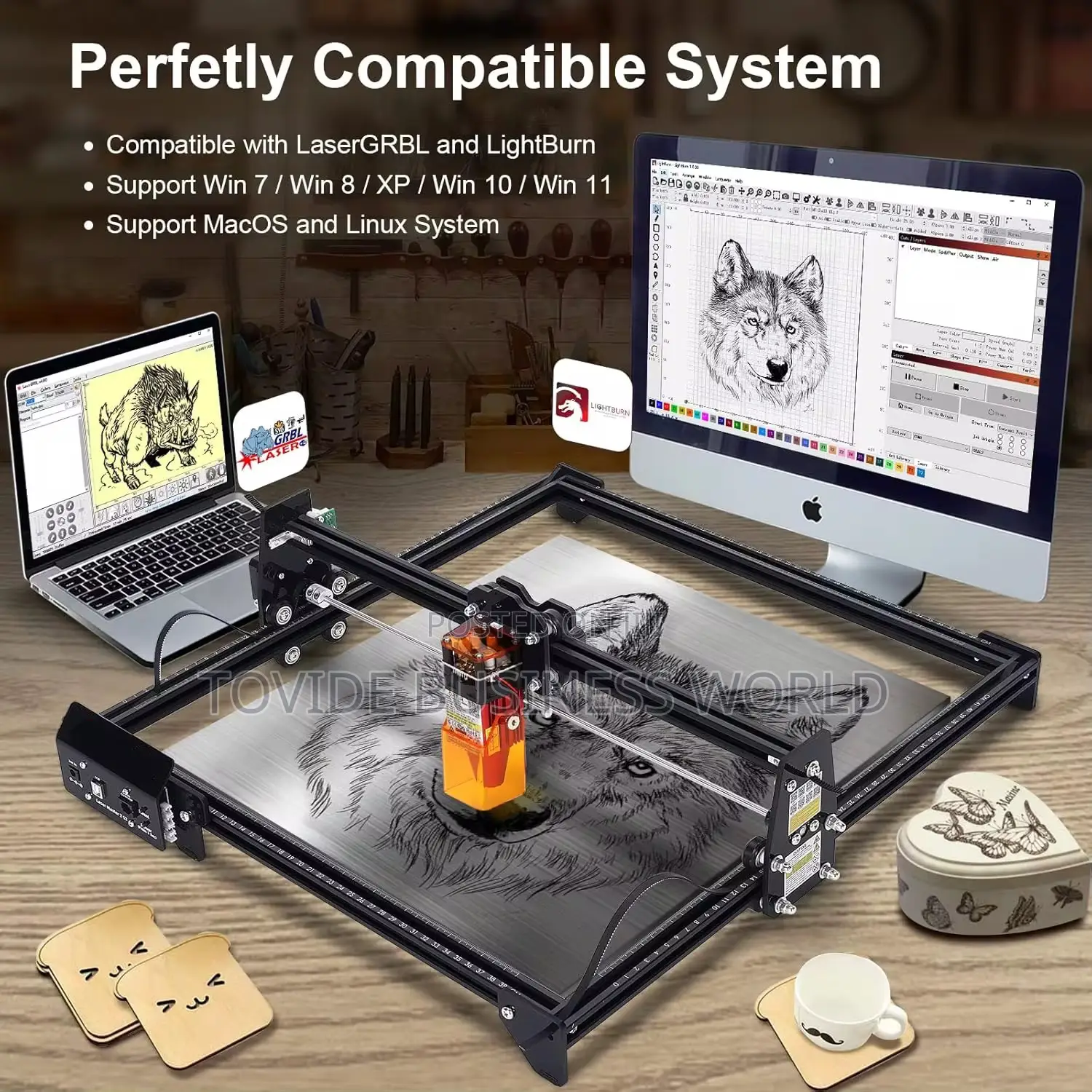 Ortur Laser Master 2 S2 Lf 10w Laser Engraving Cutting Machine