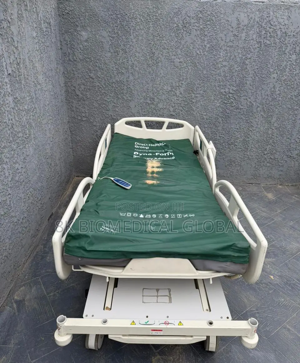 Uk Used Stryker Sv2 Electric Hospital Bed With Mattress
