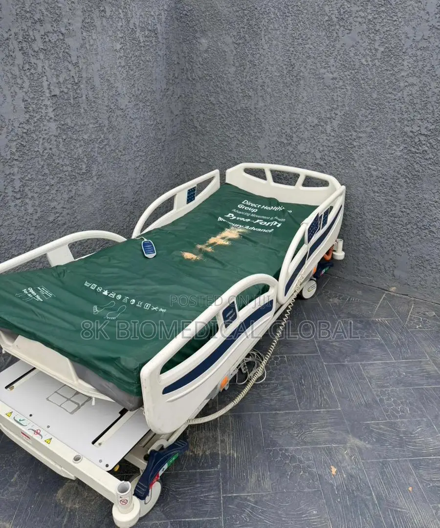 Uk Used Stryker Sv2 Electric Hospital Bed With Mattress