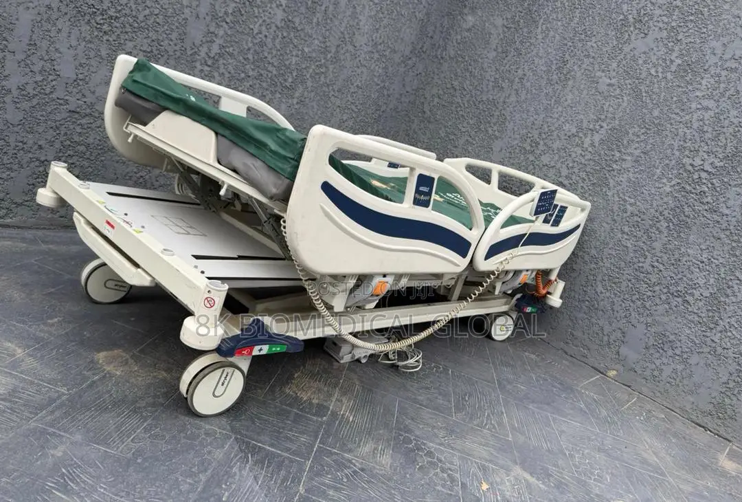 Uk Used Stryker Sv2 Electric Hospital Bed With Mattress