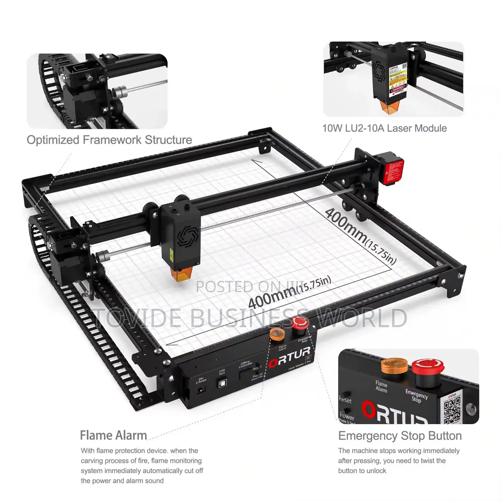 Ortur Laser Master 2 S2 Lf 5w Laser Engraver Cutter