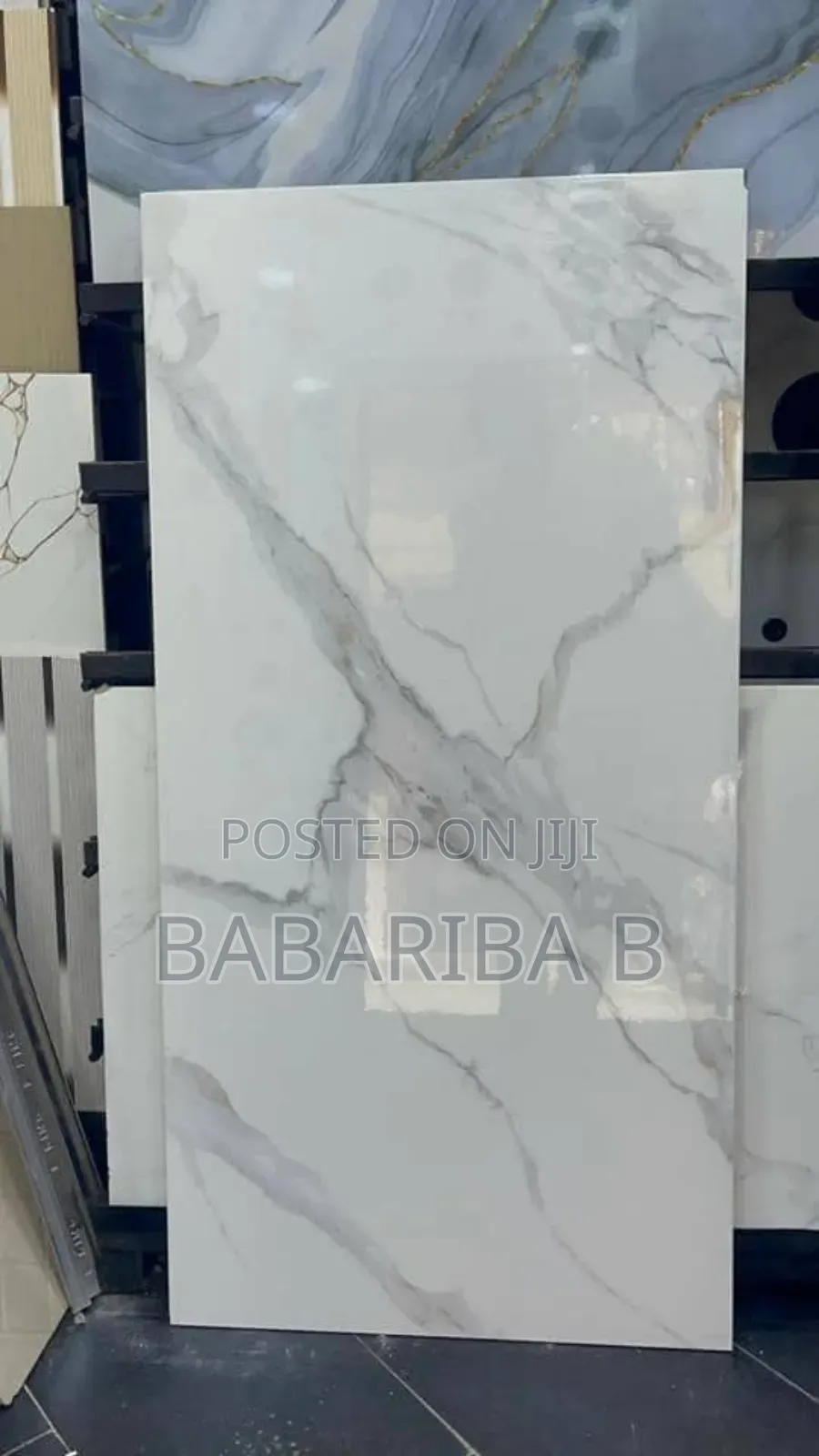 White Carrara 60x120 Floor Tiles