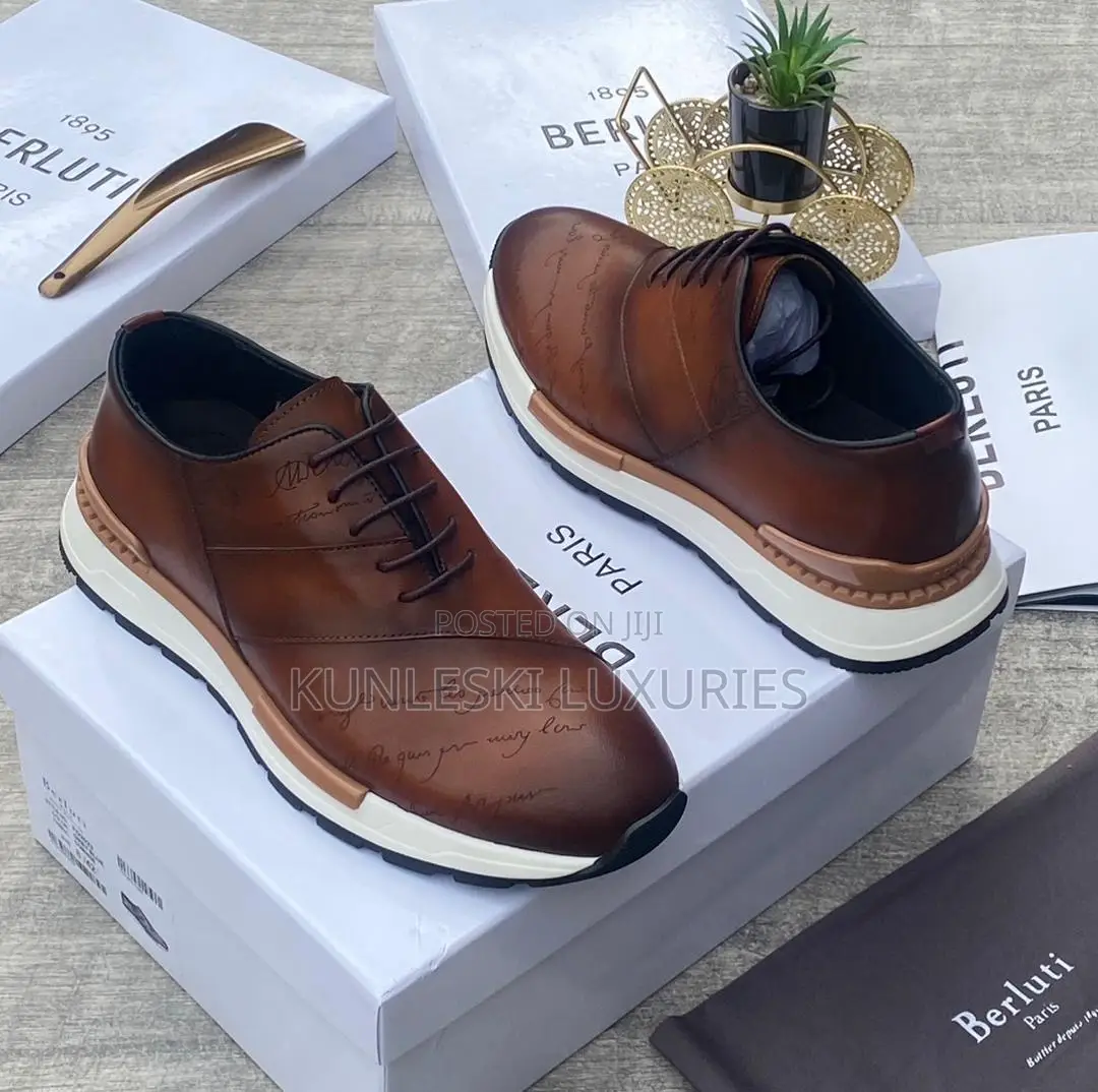 Original High Quality Berluti Paris Leather Sneakers