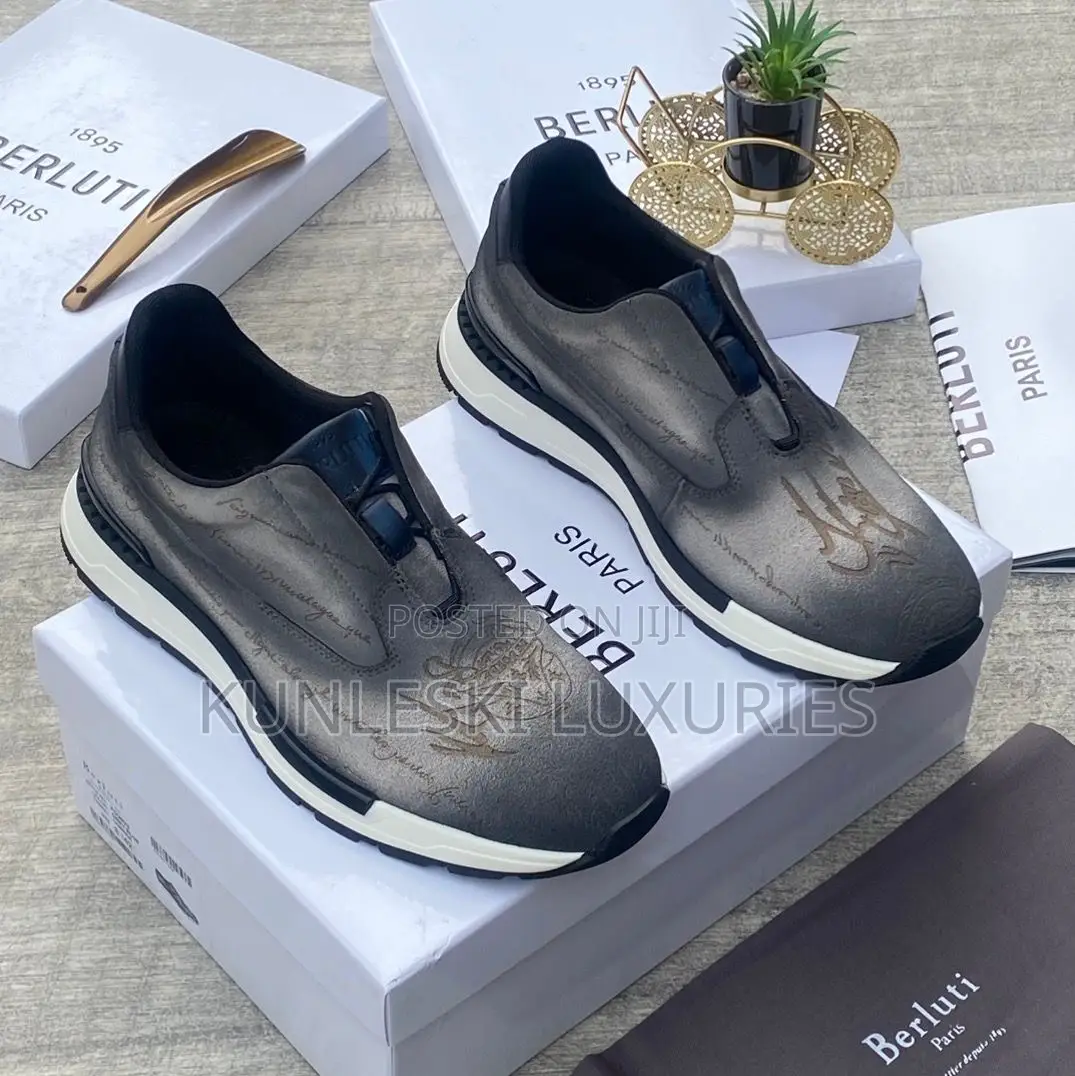 Original High Quality Berluti Paris Leather Sneakers