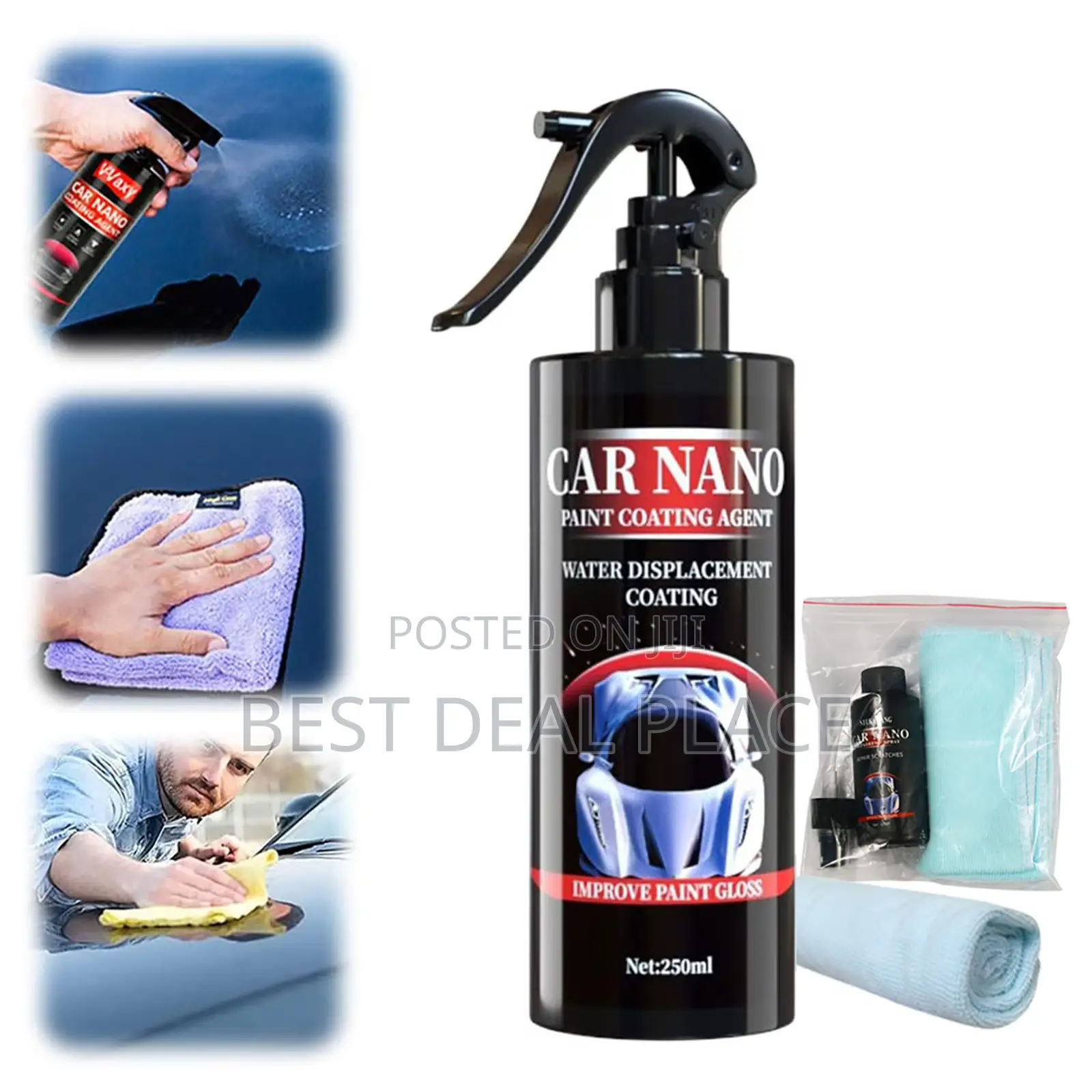 Nano Coating Paint Protection Hand Spray 500ml - Free Microfibre Towel