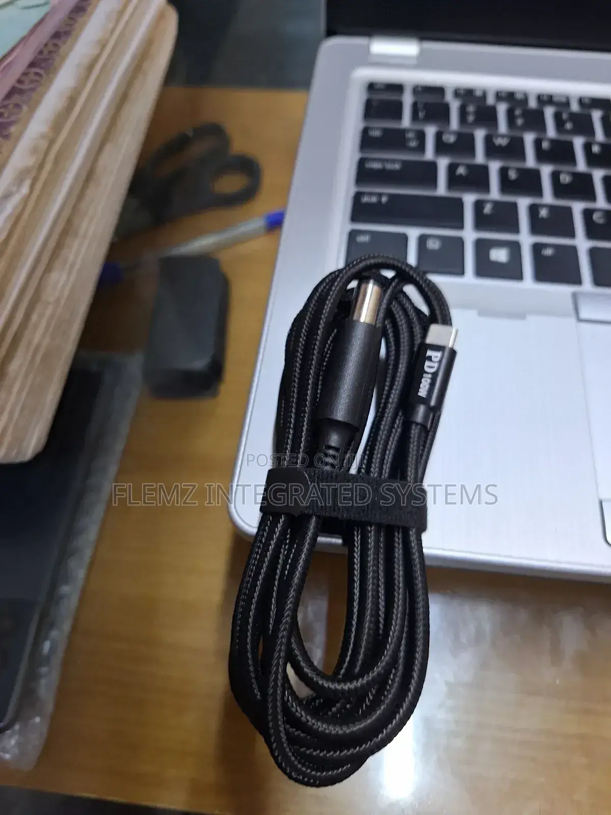 Laptop Powerbank 100w Pd Type-C to Big Mouth HP Smart AC Adapter