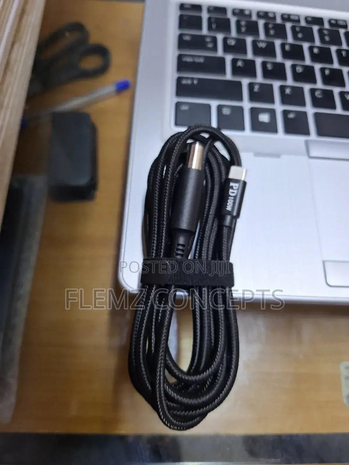 Laptop Powerbank 100w Pd Type-C to Big Mouth Hp Smart Ac Adapter
