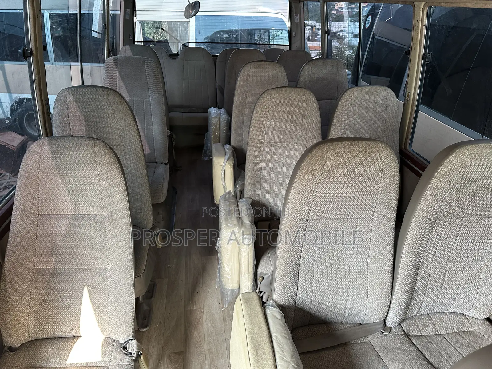Toyota Coaster 2017 Gold