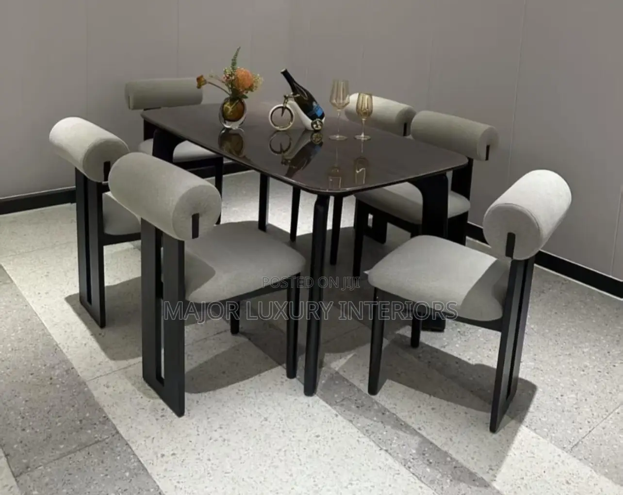 Contemporary Sculptural Dining Set
