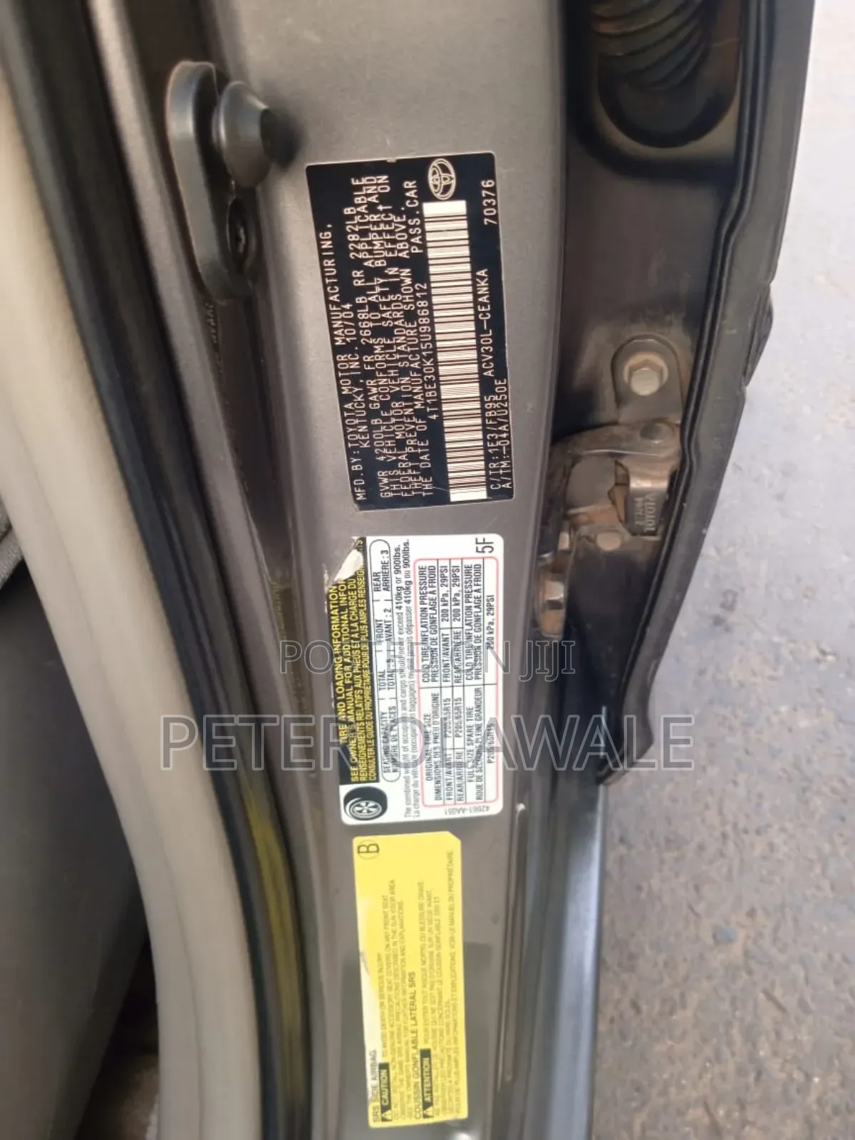 Toyota Camry LE 4dr Sedan (2.4L 4cyl 5A) 2006 Gray