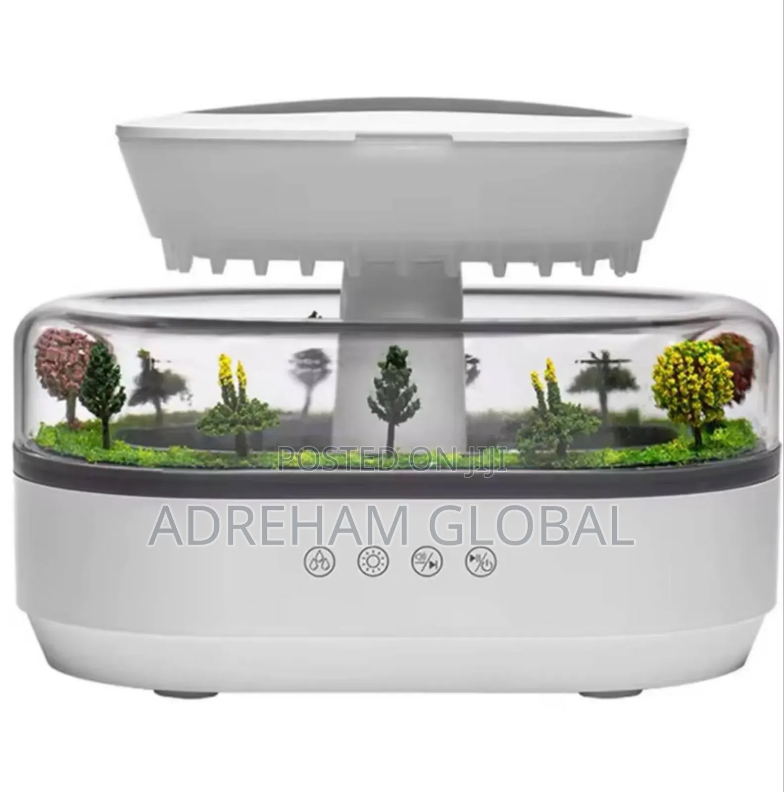 Air Humidifier Water Drip Micro Essential Oil Diffuser With 7light