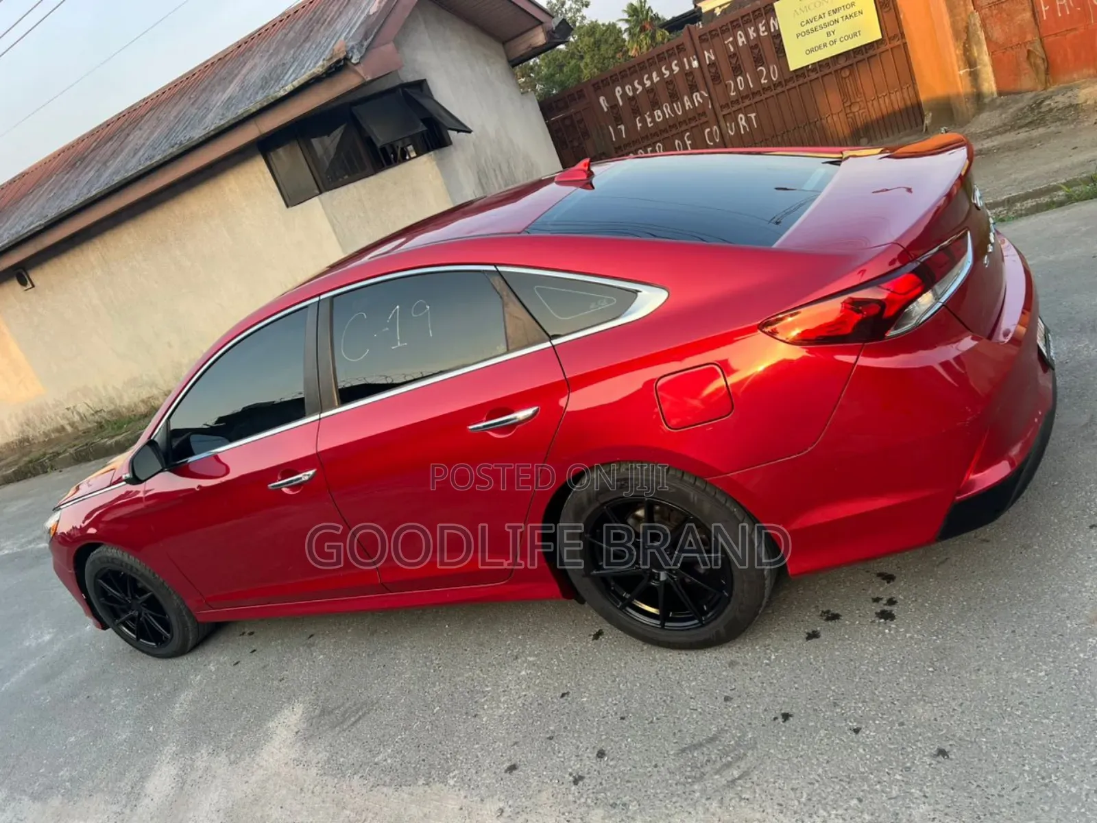 Hyundai Sonata Limited 2.0T Plus 2018 Red