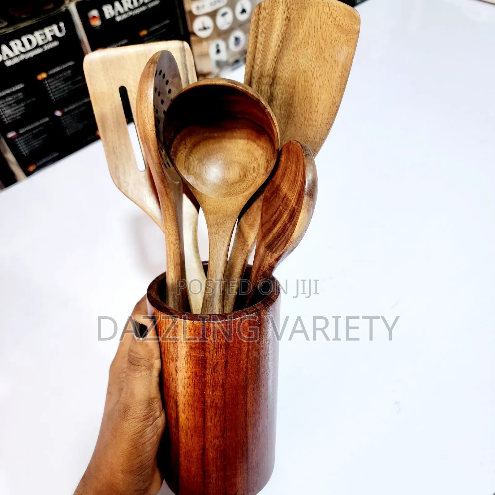 High Quality 6pcs Wooden Spoon Set