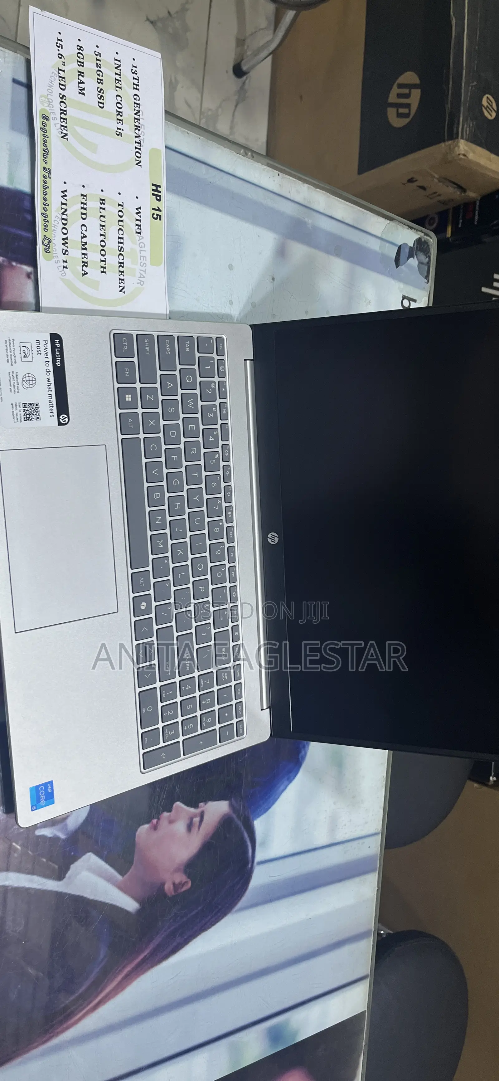 New Laptop HP 8GB Intel Core i5 SSD 512GB