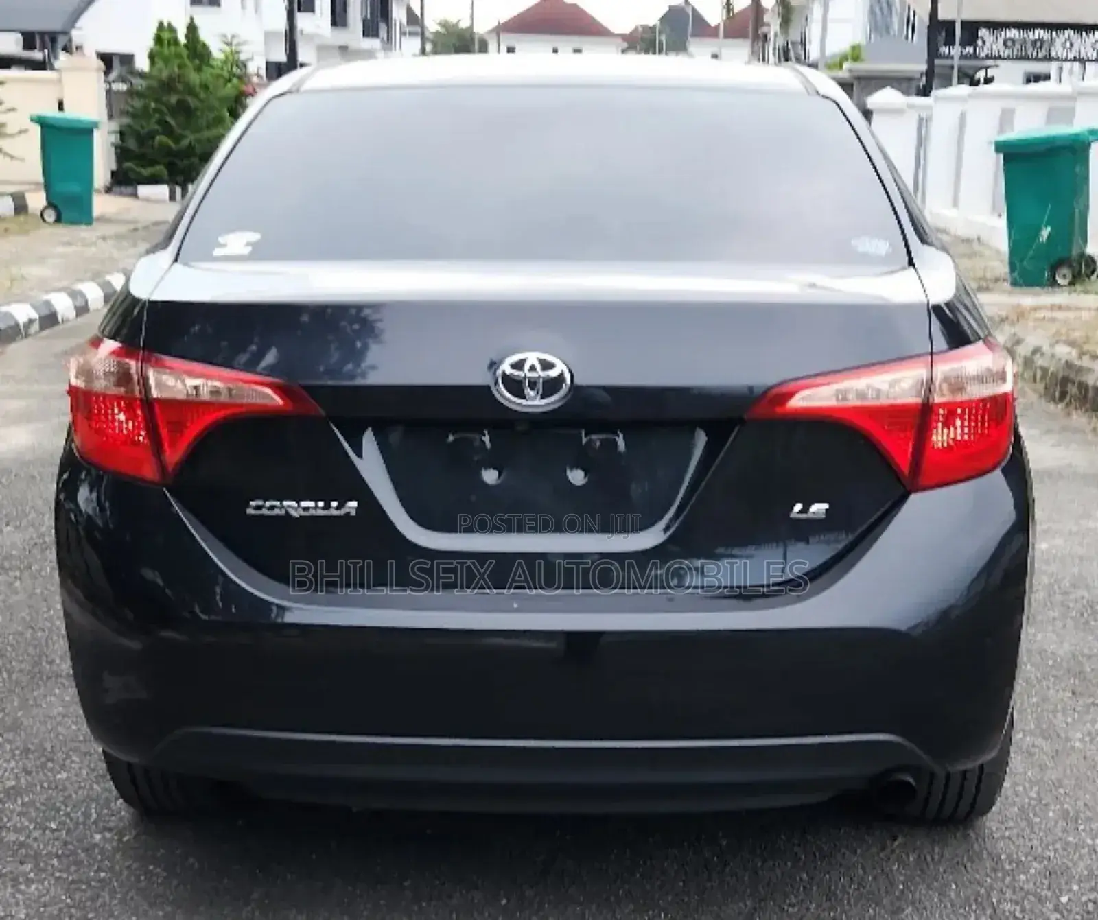 Toyota Corolla LE ECO 4dr Sedan (1.8L 4cyl CVT) 2017 Black