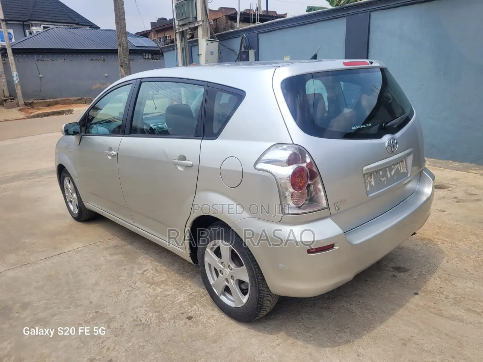 Toyota Verso 2009 Silver
