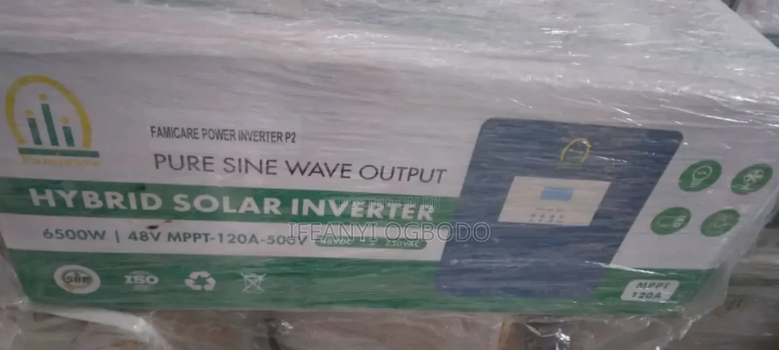 Famicare Solar Inverter 6.5kva 48v Hybrid