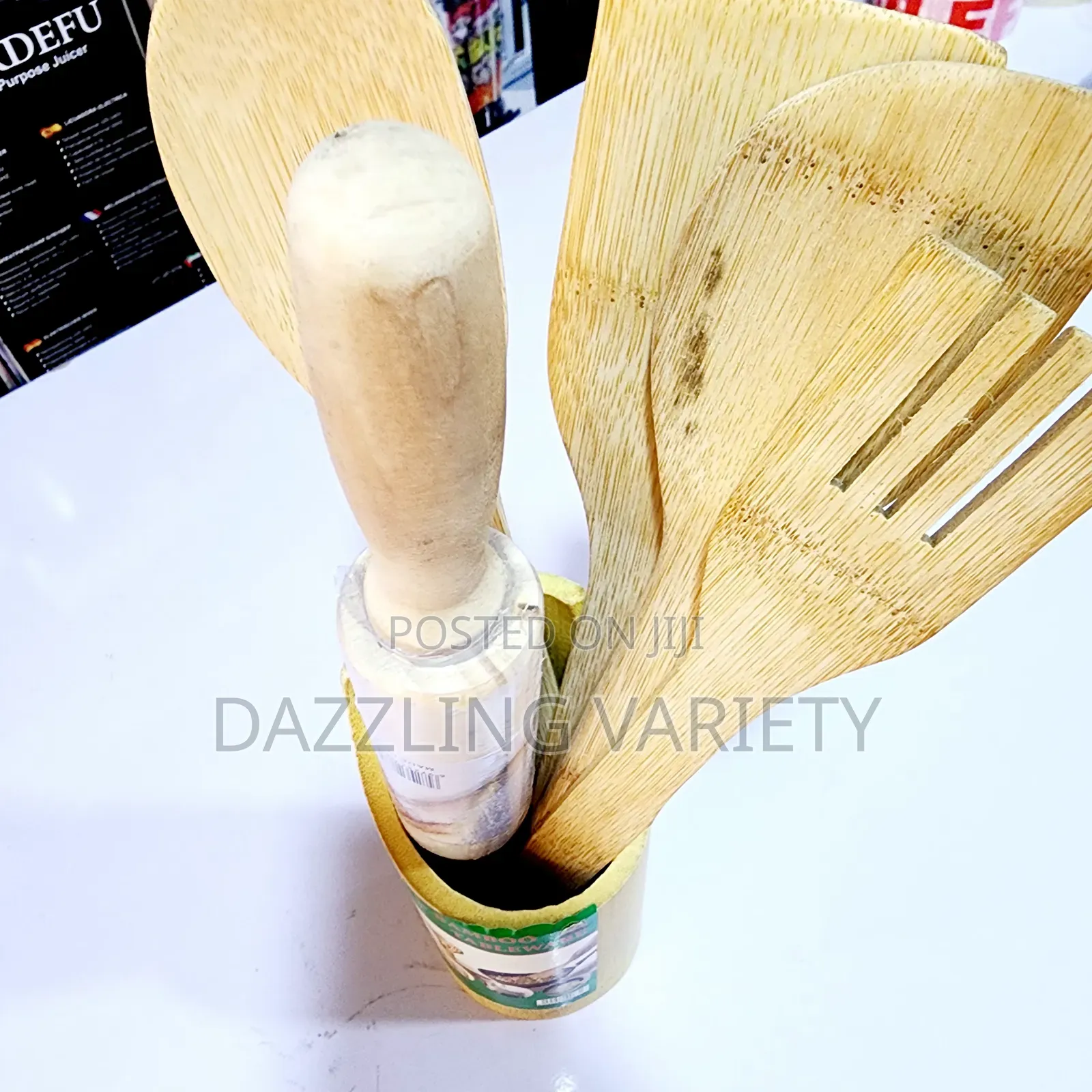 Bamboo/Wooden Spoon/Spatula Rolling Pin Set