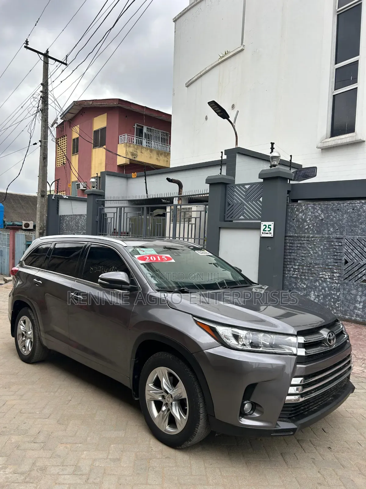 Toyota Highlander Limited 4dr SUV AWD (3.5L 6cyl 6A) 2015 Gray