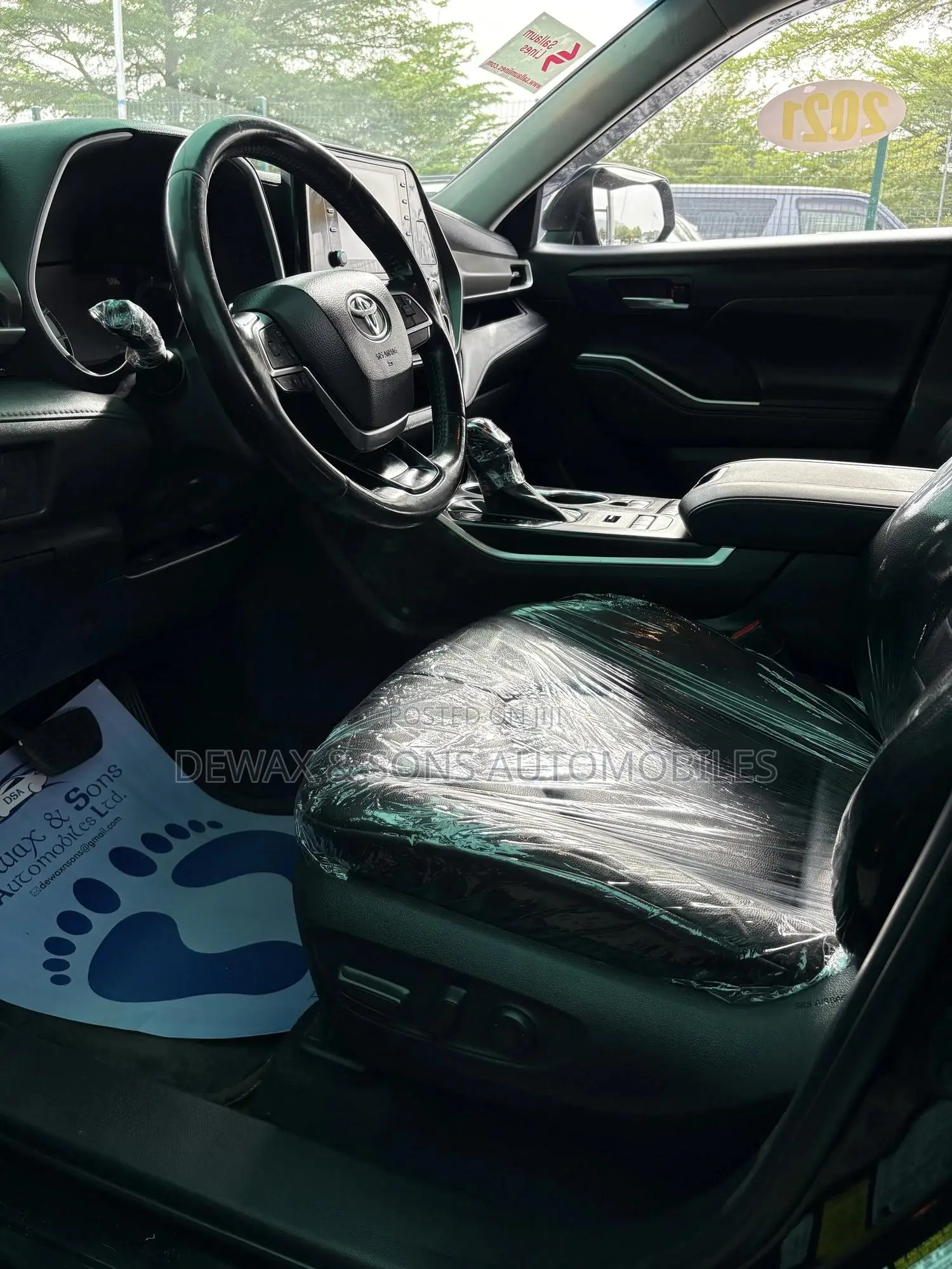 Toyota Highlander XLE 2021 Black